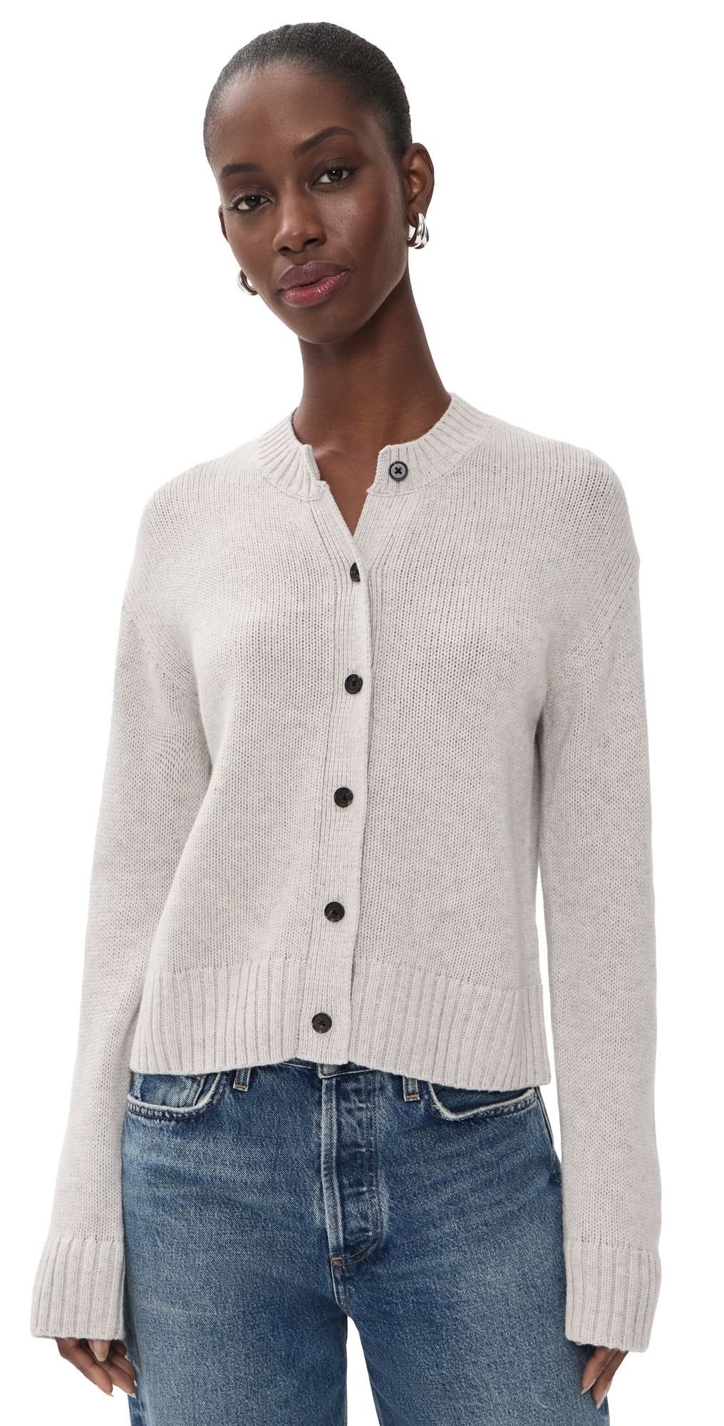 RAILS Carre Cardigan Heather Grey XS