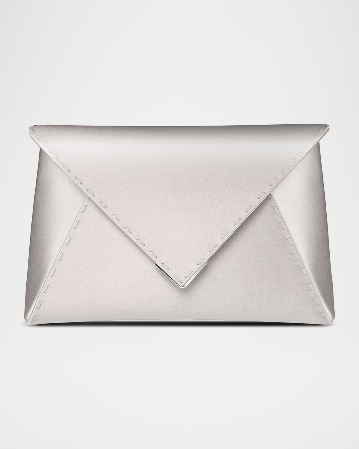 Lee Small Satin Pouchette Clutch Bag