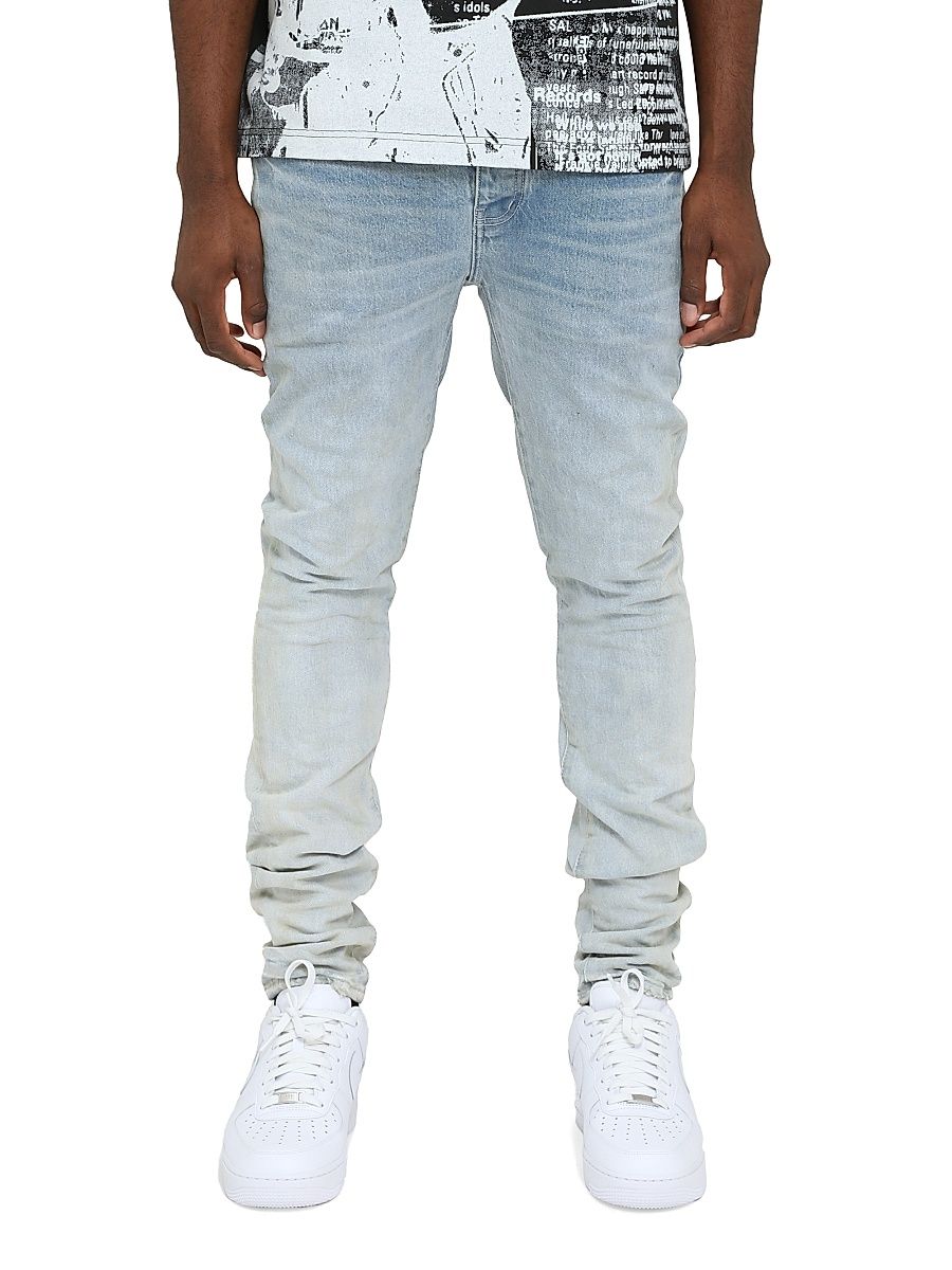 Men's Rhone Washed Skinny Jeans - Light Indigo - Size 38