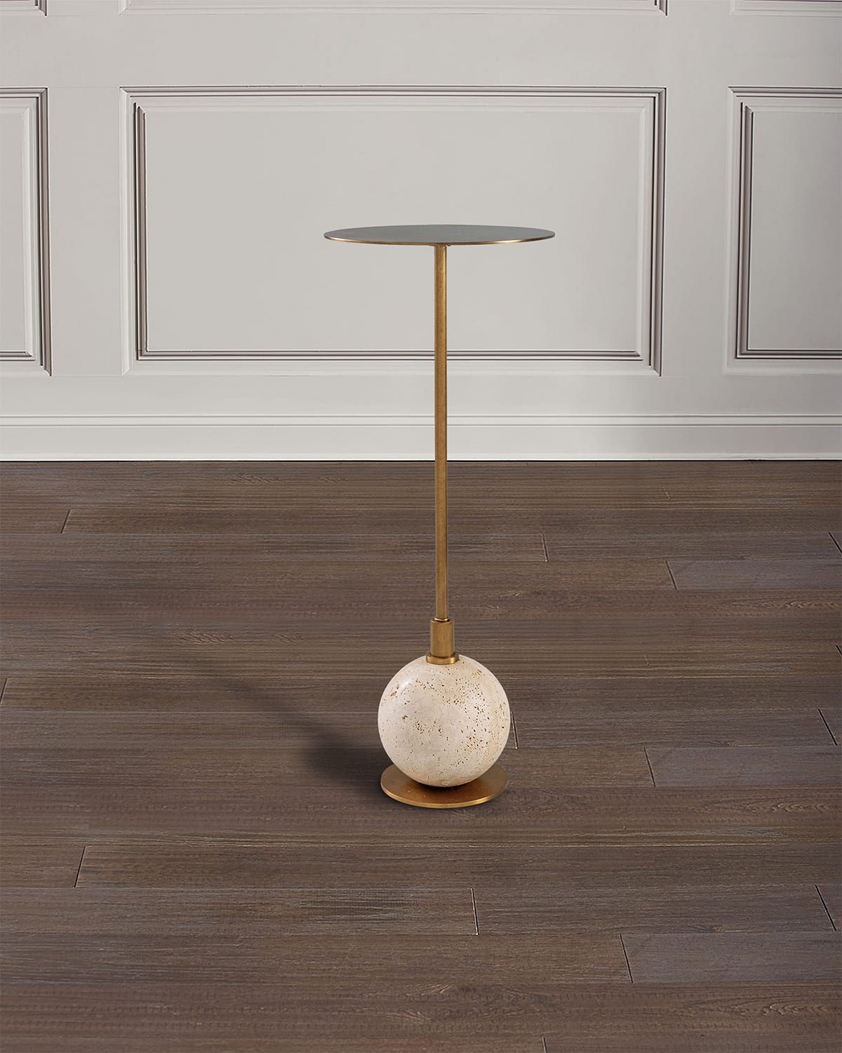 Boston Martini Table, Travertine