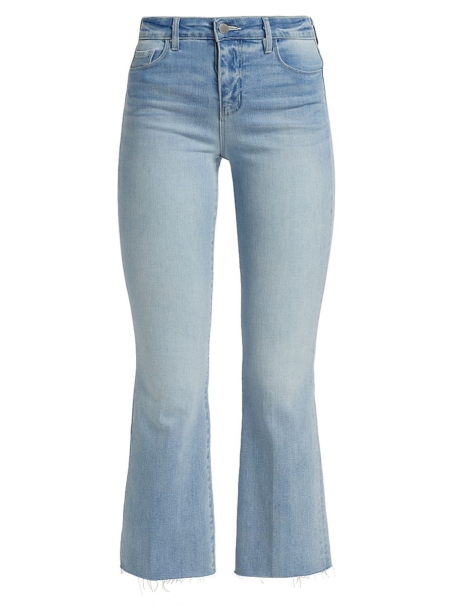 Women's Kendra Flared Crop Jeans - Dorian - Size 29