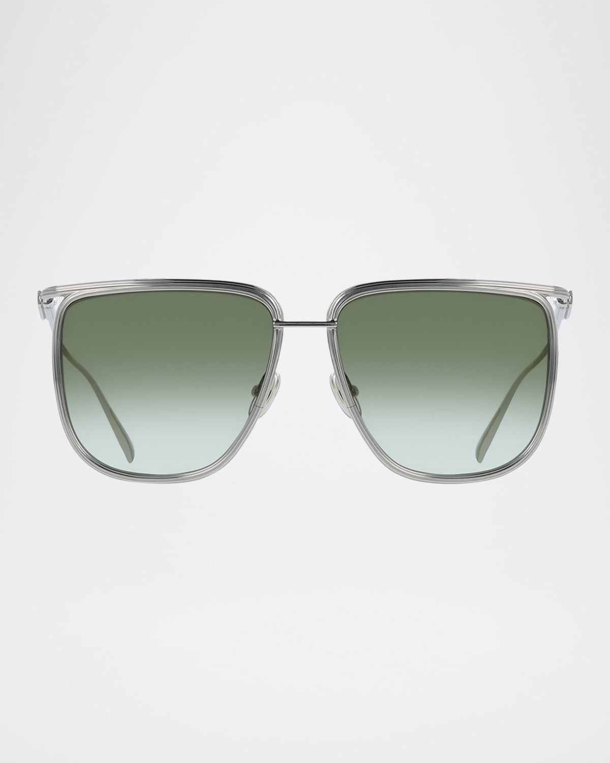 Rectangle Metal Sunglasses