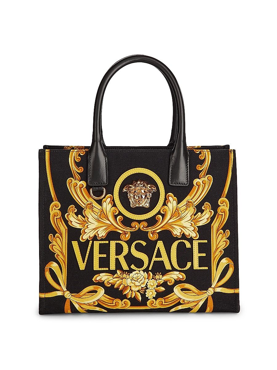 Women's Barrocco Logo Tote - Black Multi