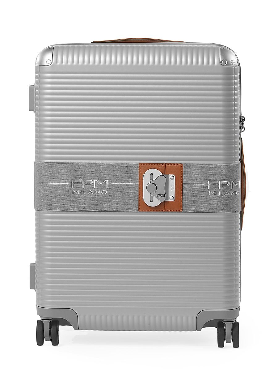 Bank Zip Deluxe 68 Suitcase - Glacier Grey