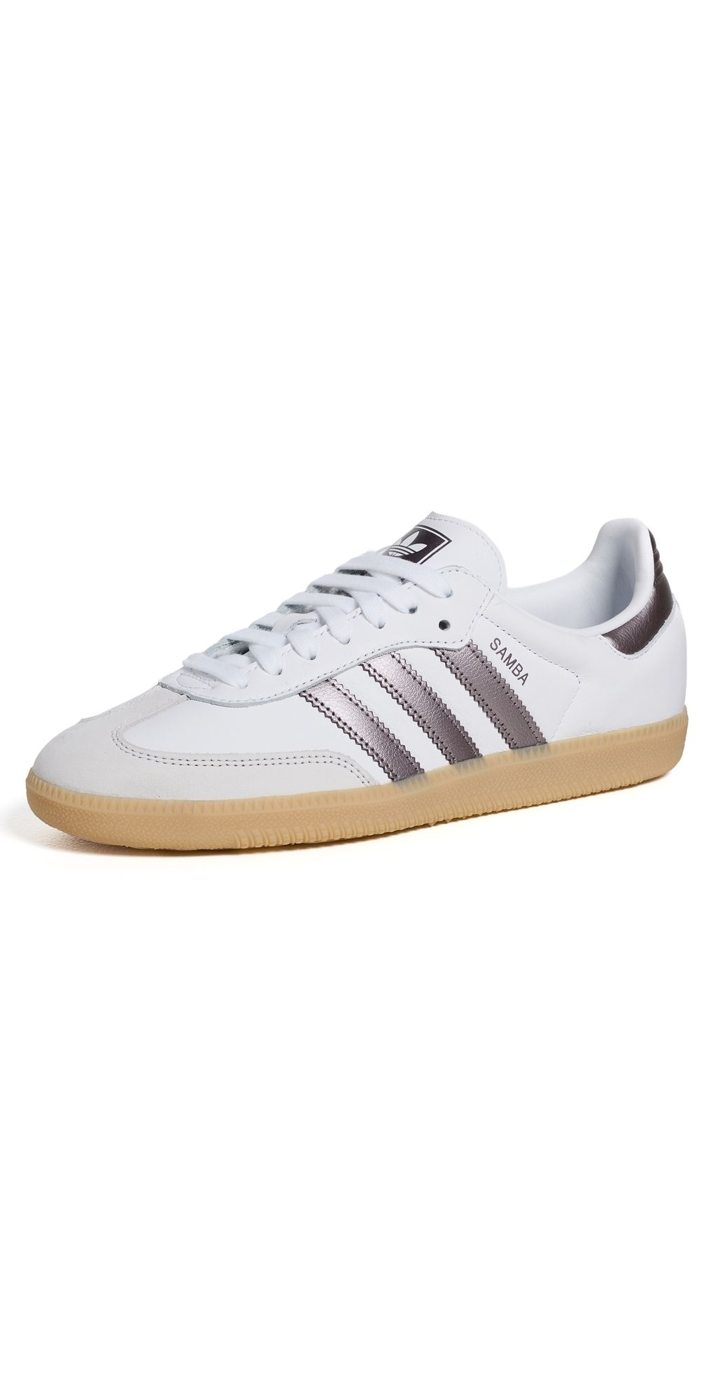 adidas Samba OG Sneakers Ftwr White/Coffee Met/Gum 4 7.5