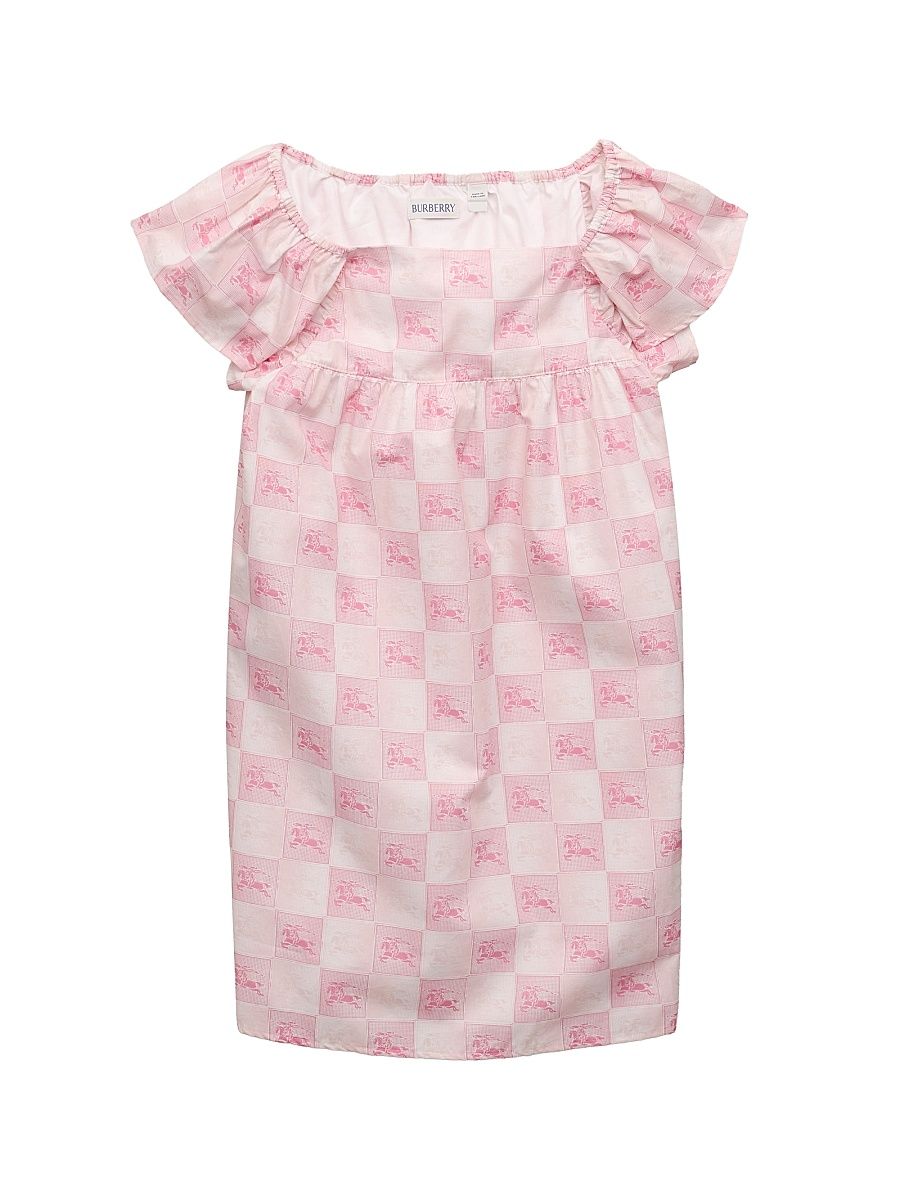 Little Girl's & Girl's Nova EKD Cotton Dress - Peony Pink - Size 8