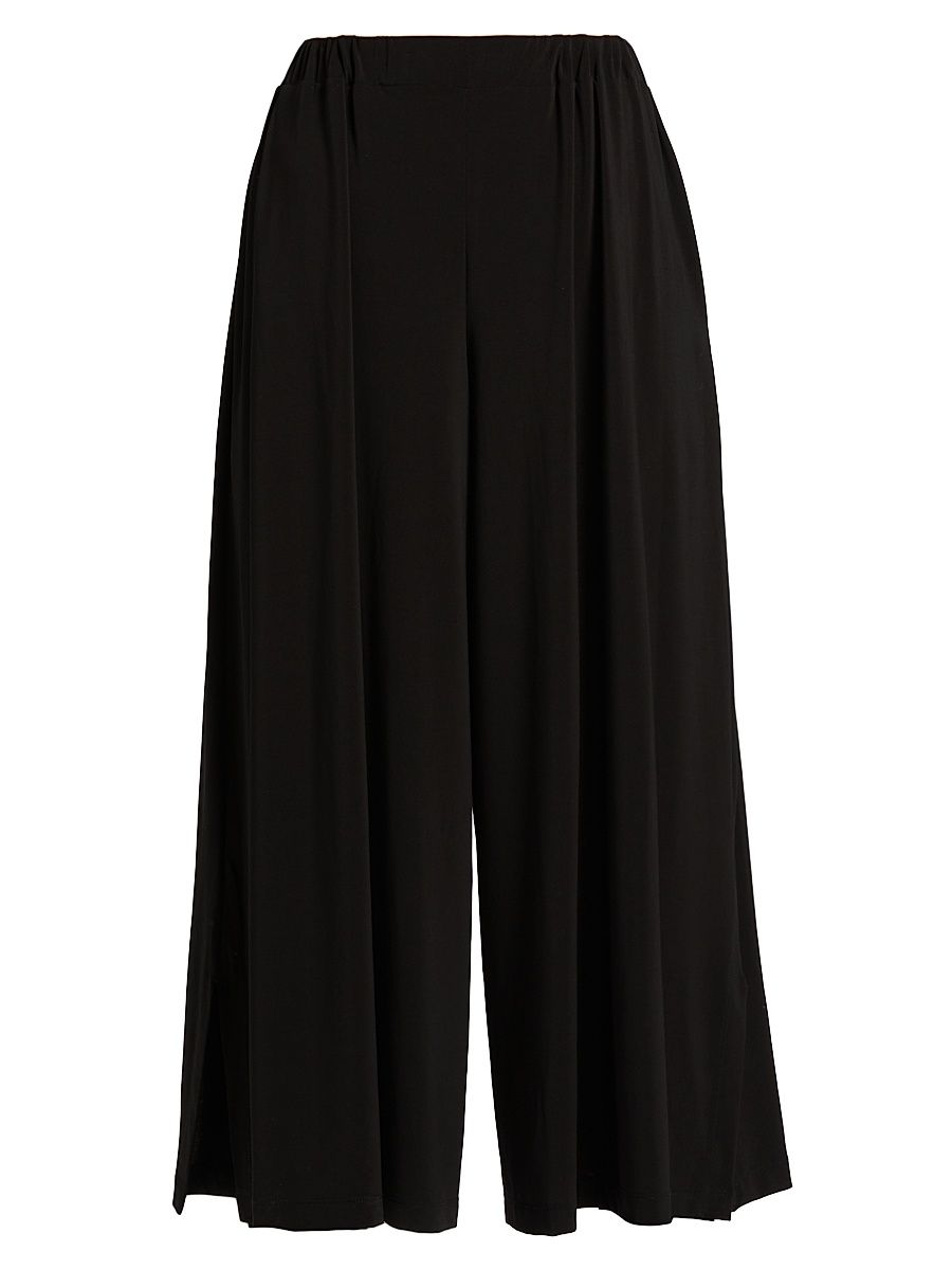 Women's Drape Jersey Pants - Black - Size XS