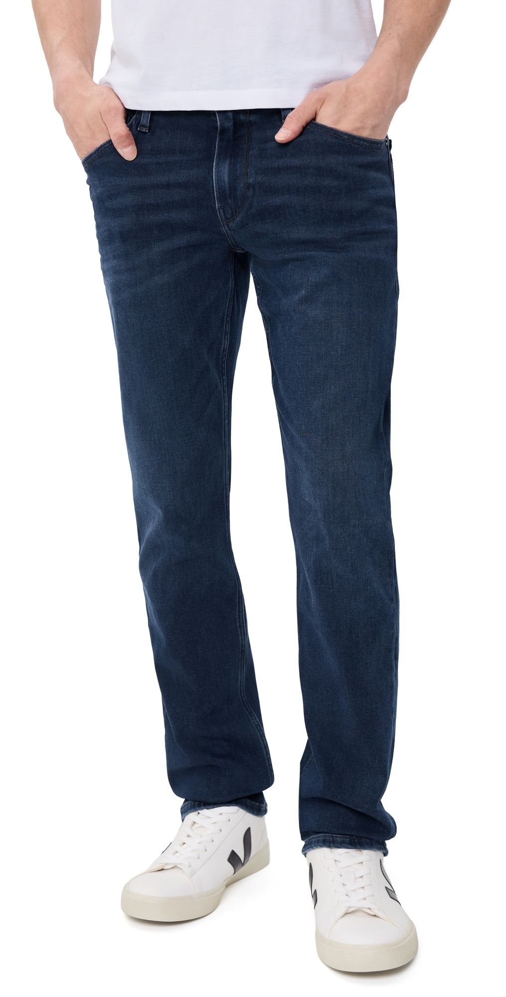 PAIGE Normandie Transcend Vintage Straight Jeans Jenkins 38
