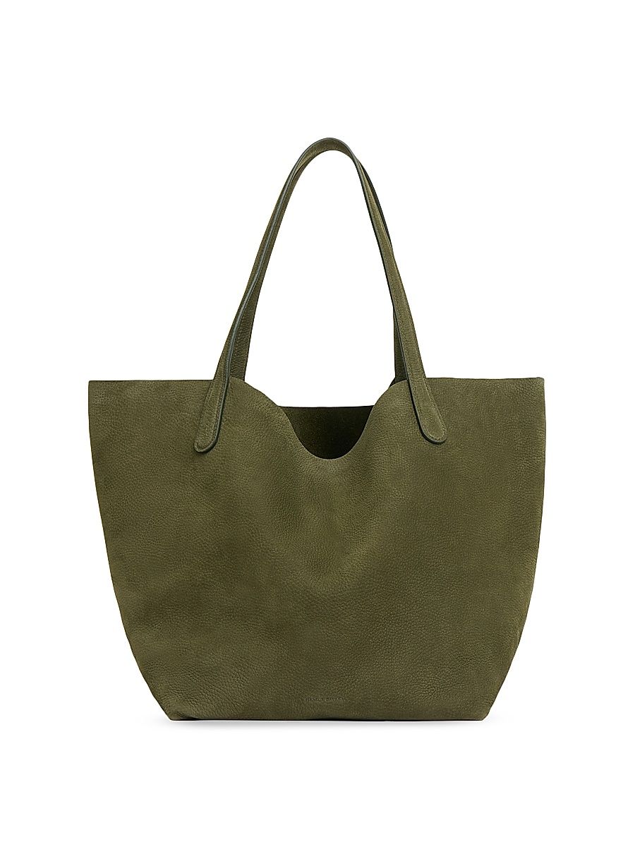 Women's Everyday Suede Tote Bag - Algae