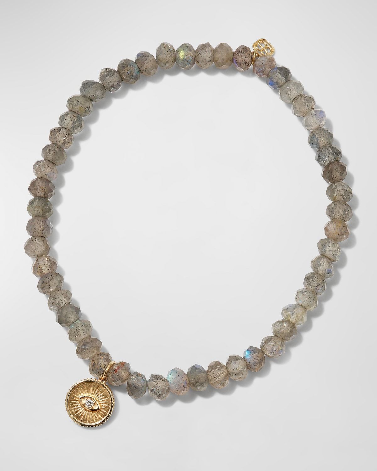 Sapphire & Turquoise Evil Eye Chain Bracelet