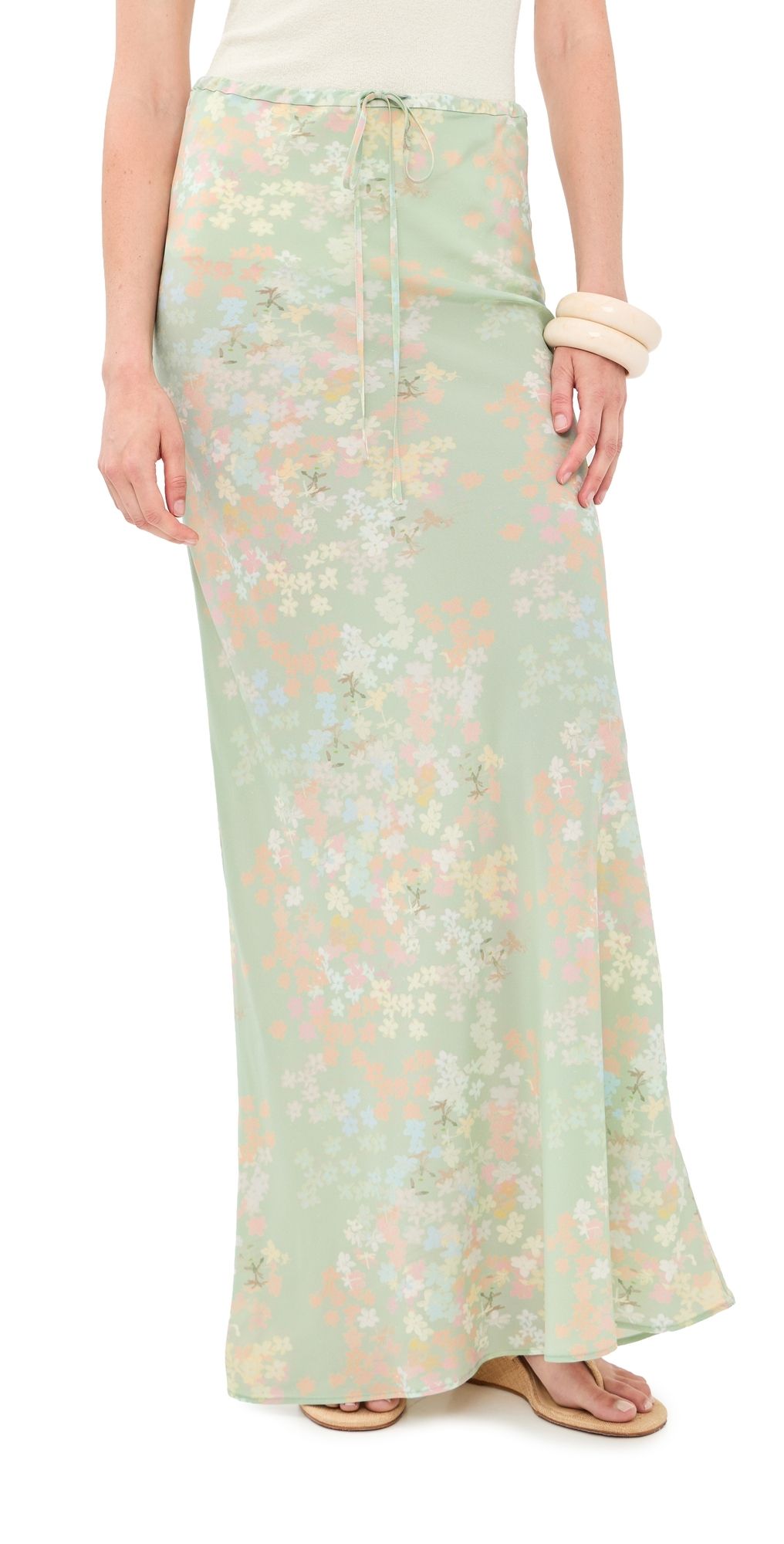 Bernadette Emily Silk Skirt Jasmine/Mint 44