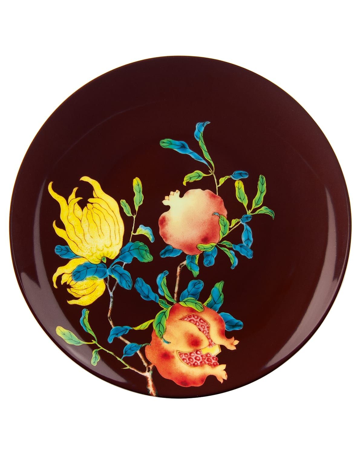 Harmonia Brown Dessert Plate