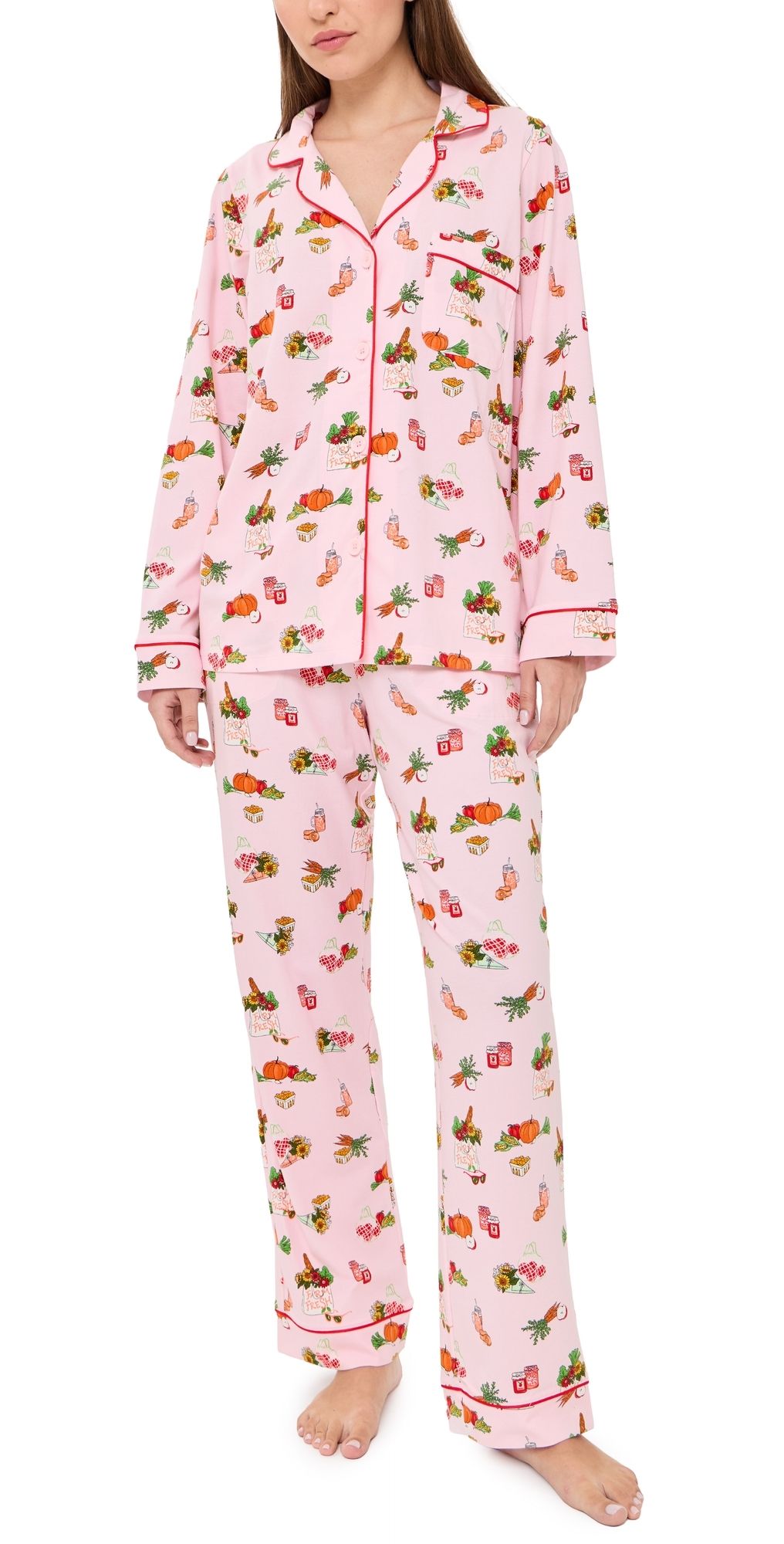 BedHead PJs Classic Pajama Set Farm Fresh M