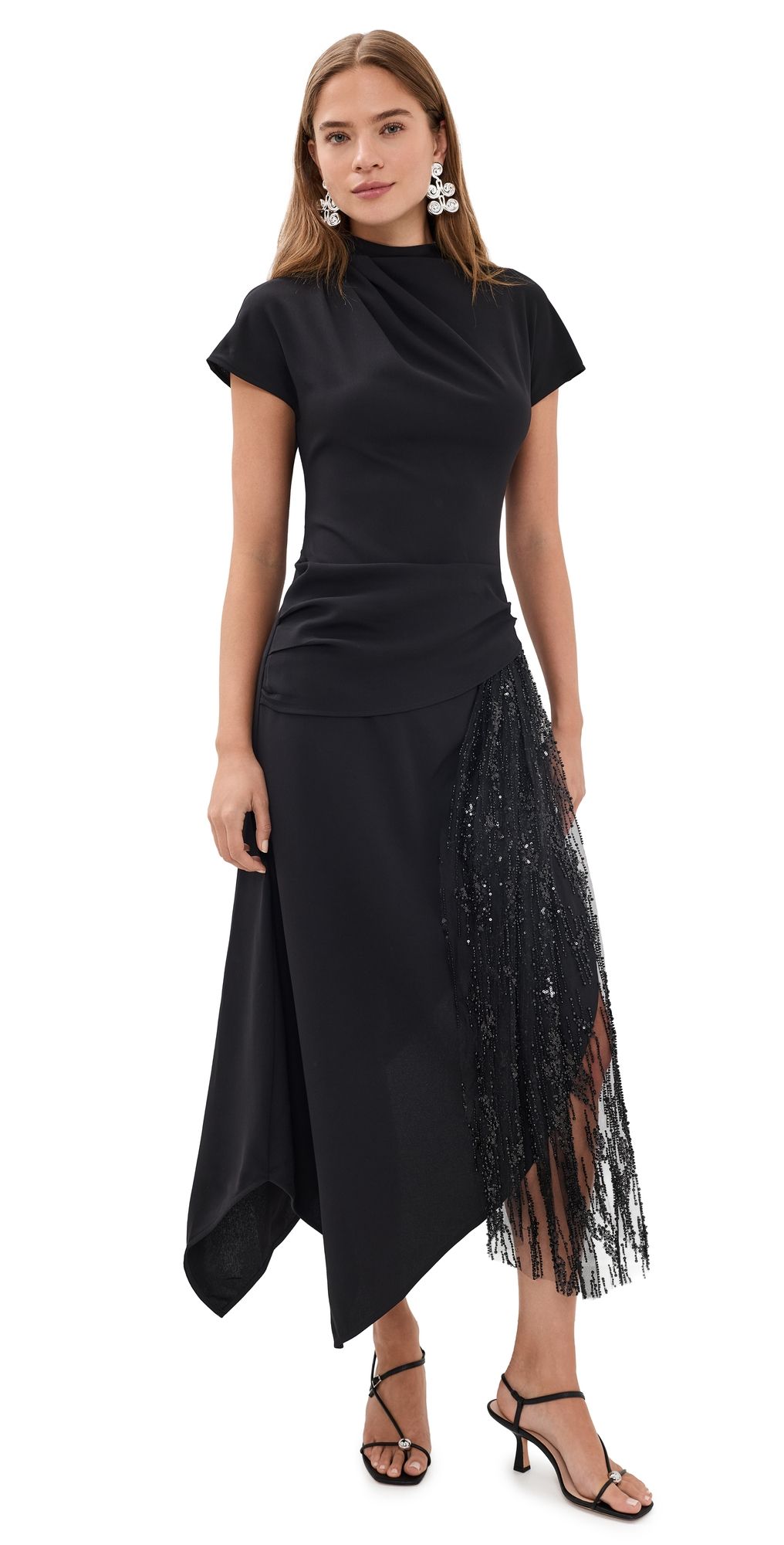 STAUD Effie Dress Black 2
