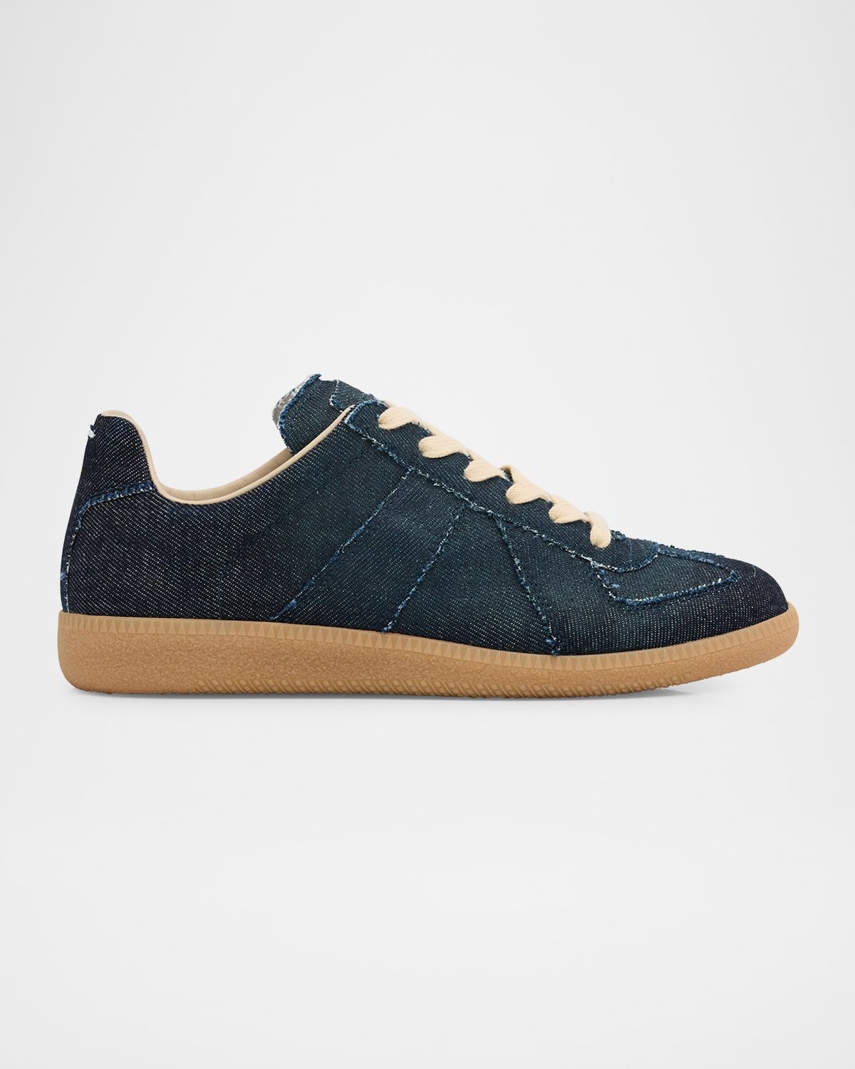 Replica Denim T-Toe Low-Top Sneakers