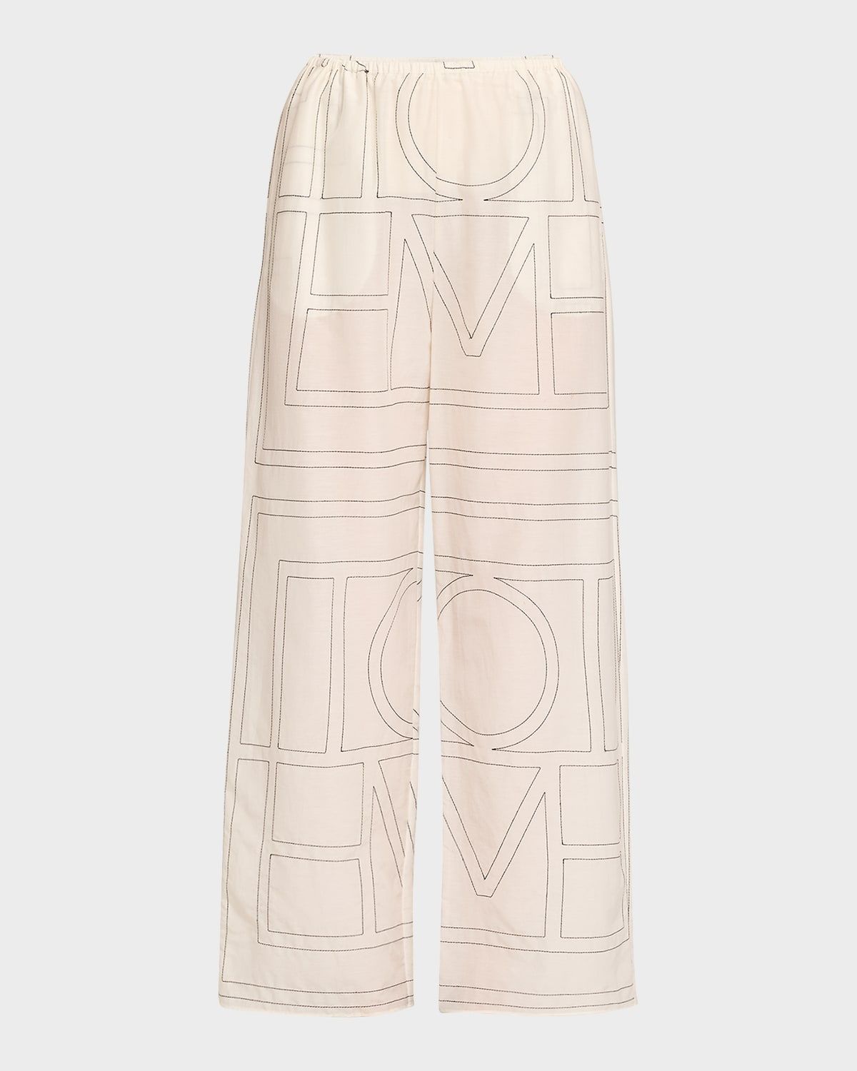 Monogram Cotton PJ Bottoms