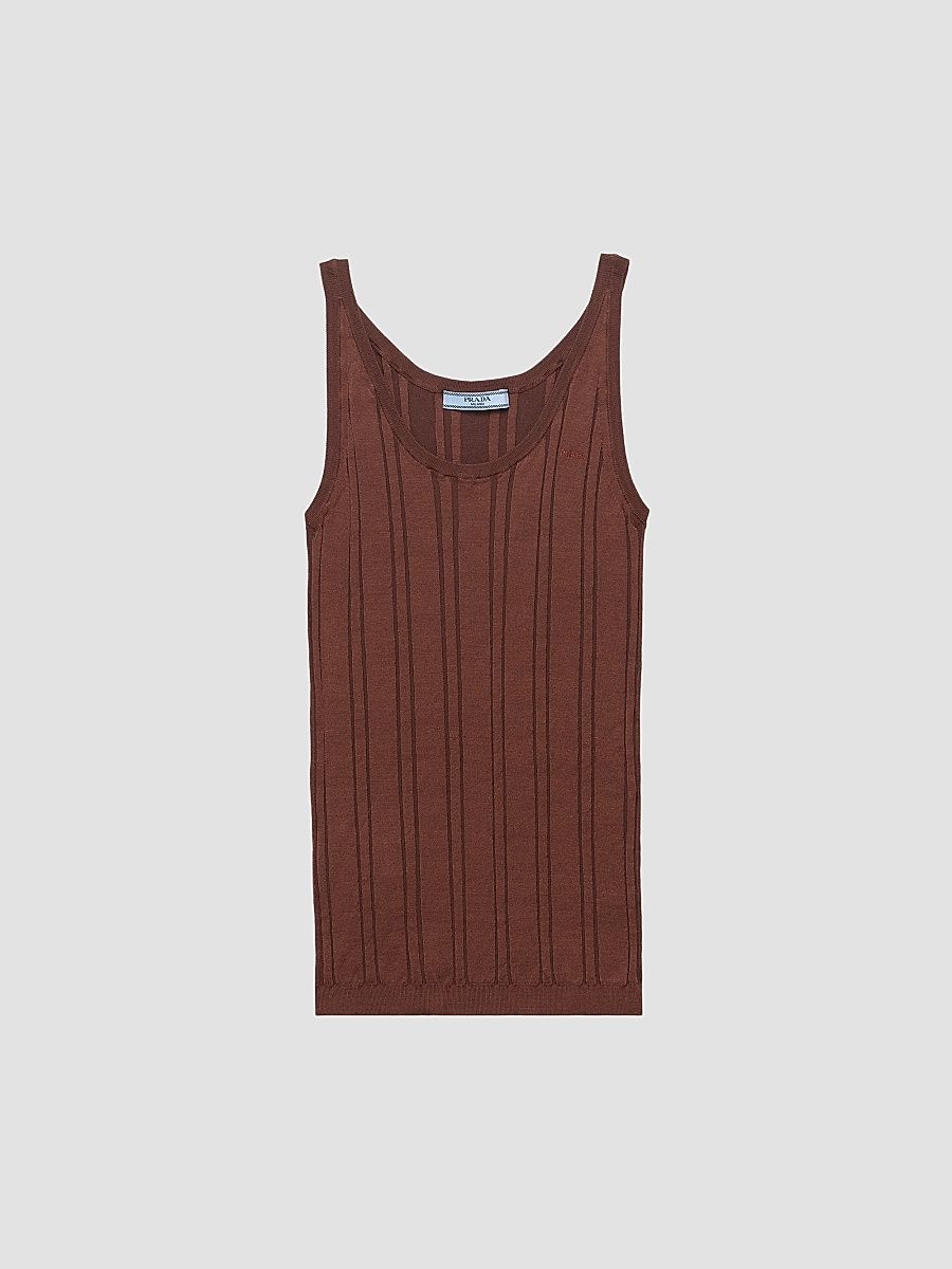 Women's Cotton Top - Brown - Size 10