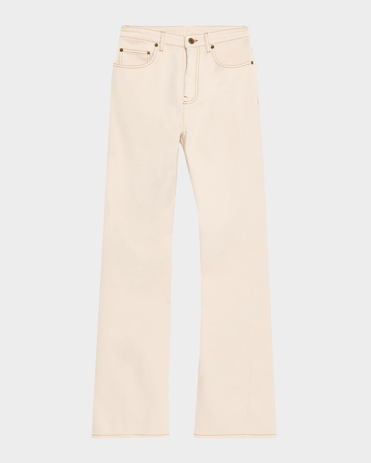 Donella Mid-Rise Straight-Leg Jeans