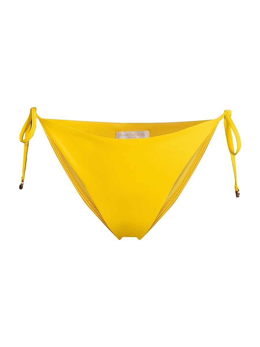 Women's Benni Side-Tie Bikini Bottom - Sunglow - Size XL