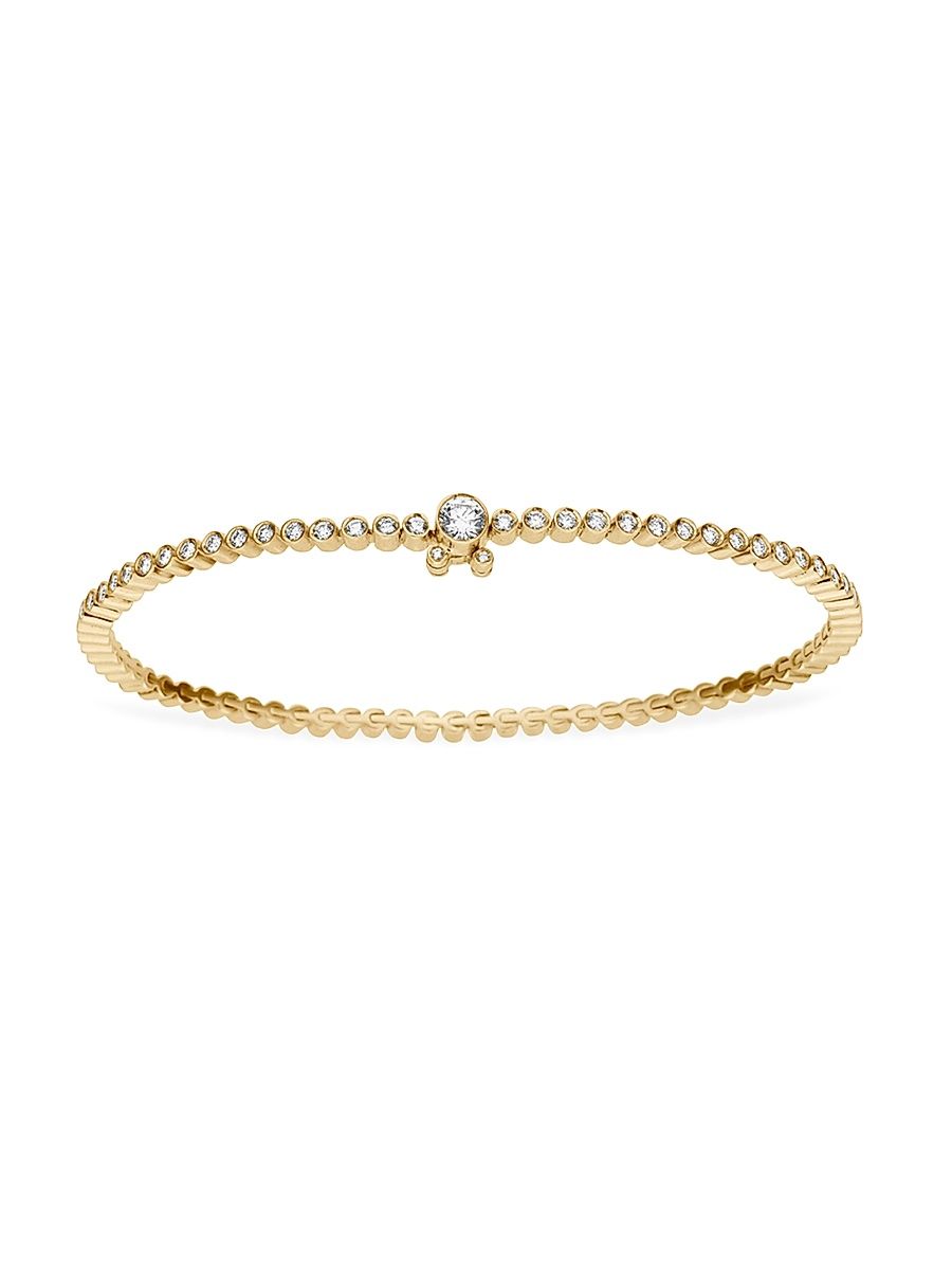 Women's Endless Colonnade 18K Yellow Gold & 112 TCW Diamond Tennis Bracelet - Yellow Gold