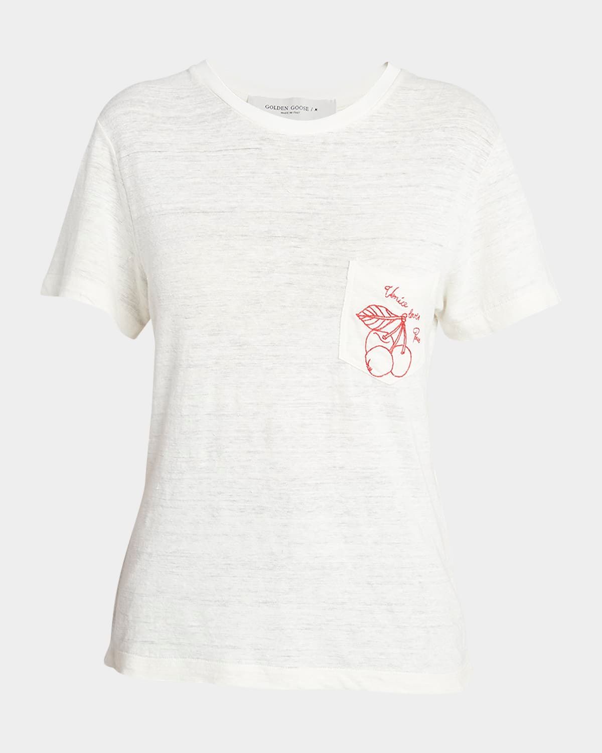 Journey Short-Sleeve Embroidered Pocket T-Shirt