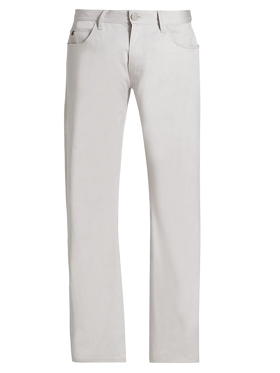 Giorgio Armani Men's 5-Pocket Straight Jeans - White - Size 38