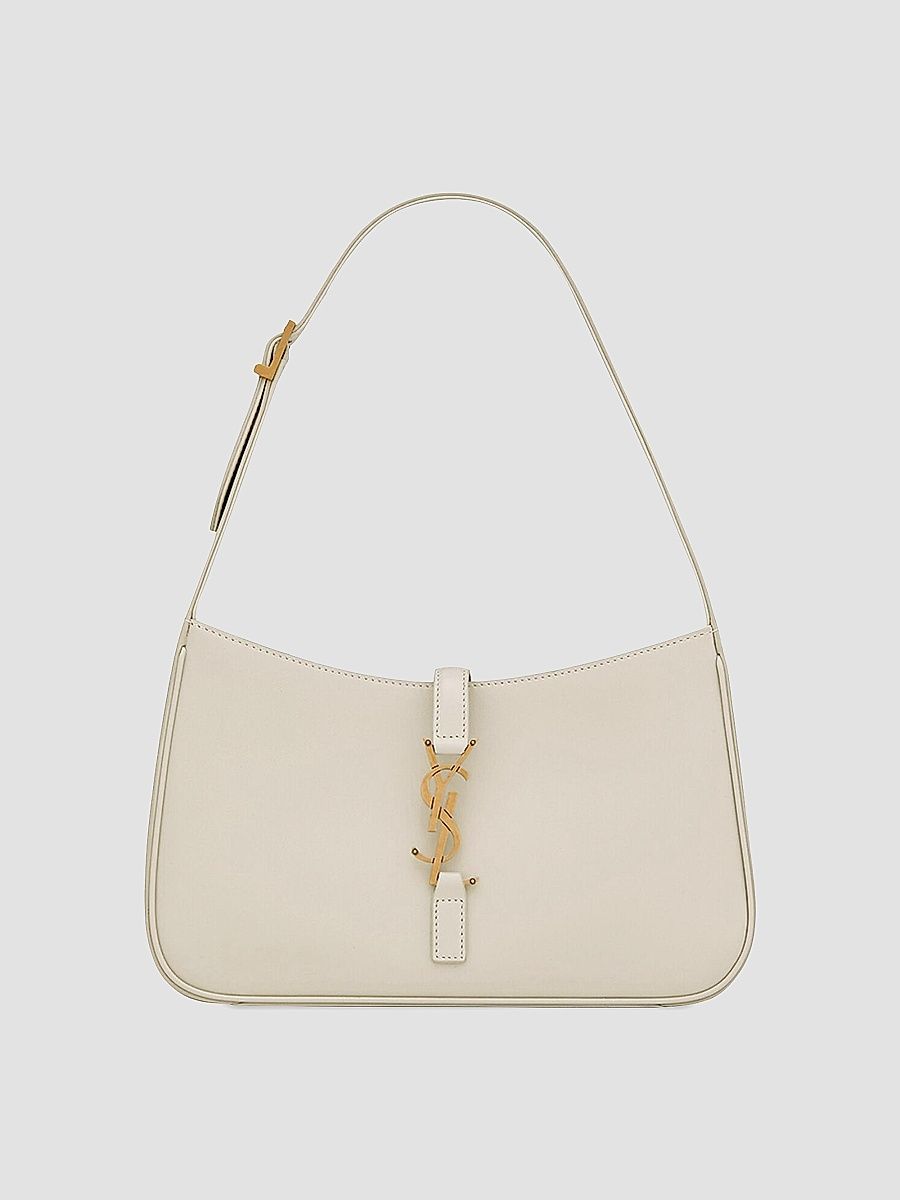 Saint Laurent Women's Le 5 à 7 Hobo Bag in Smooth Leather - Crema Soft