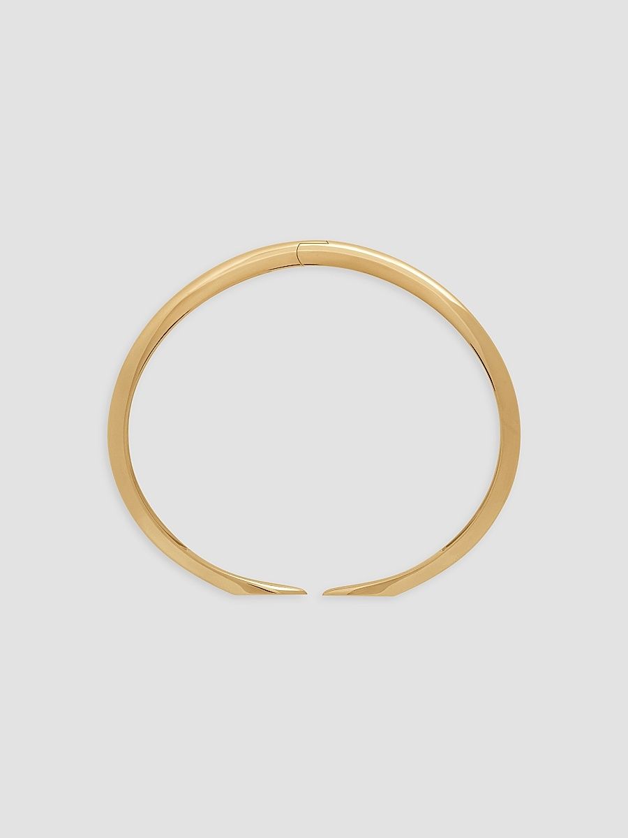 Givenchy Women's Pinch Torque Necklace in Metal - Golden Yellow