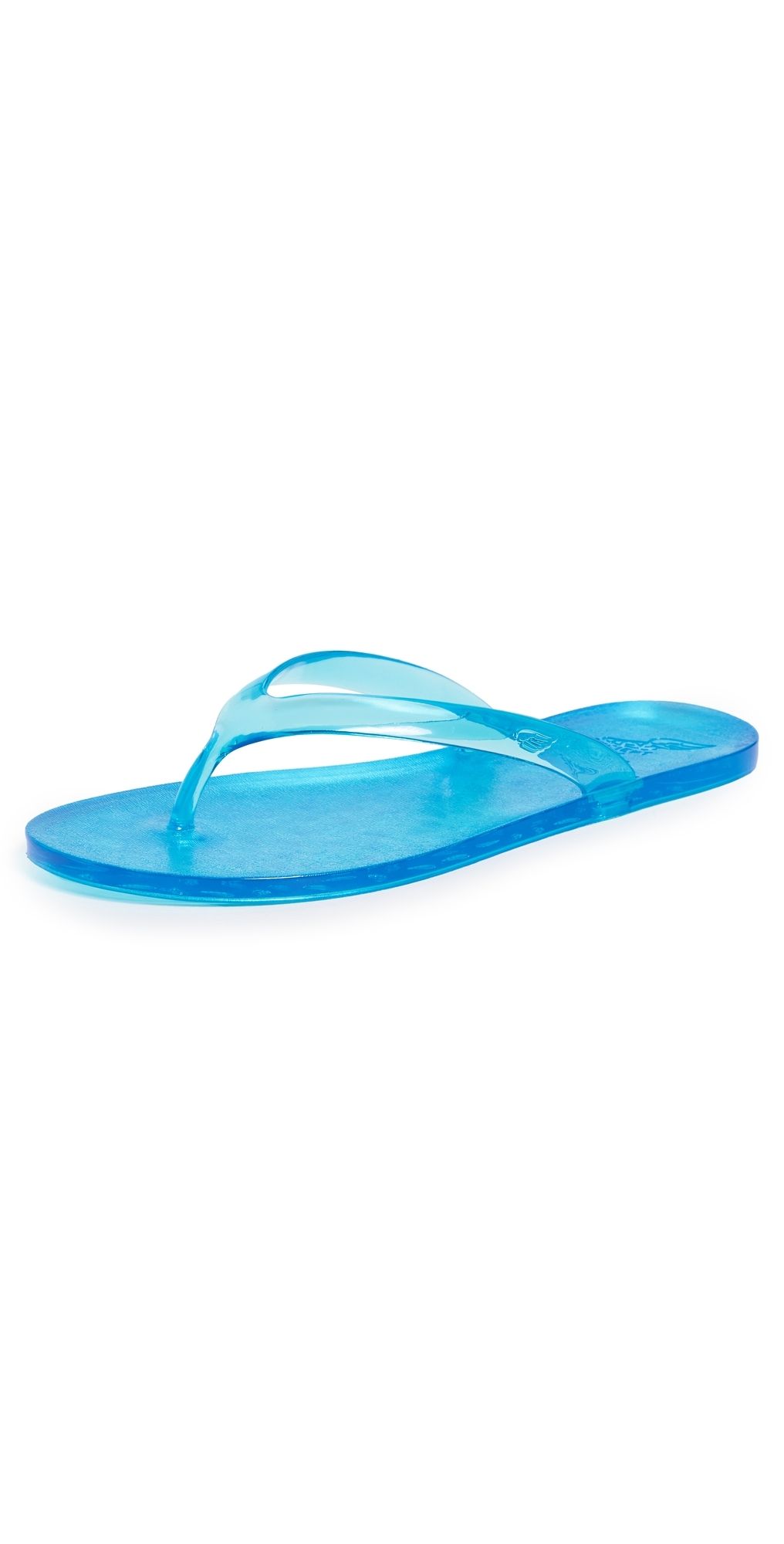 Ancient Greek Sandals Jelly Flip Flops Blue 36