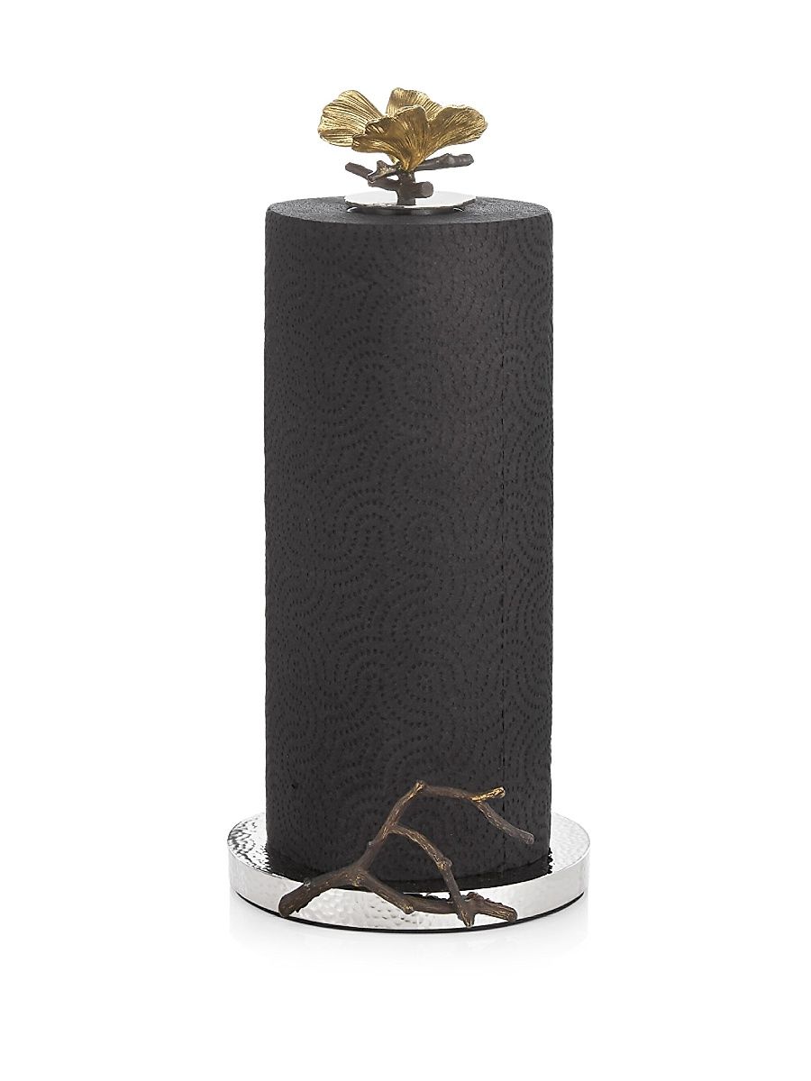 Butterfly Ginkgo Paper Towel Holder