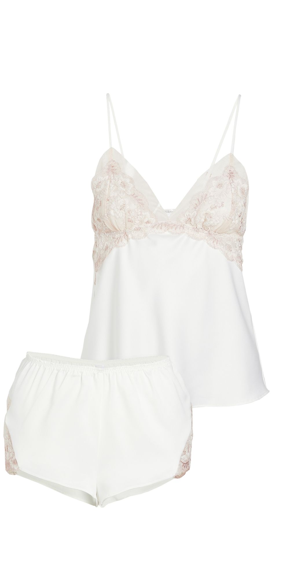 Flora Nikrooz Rosa Cami & Shorts Set Ivory XS