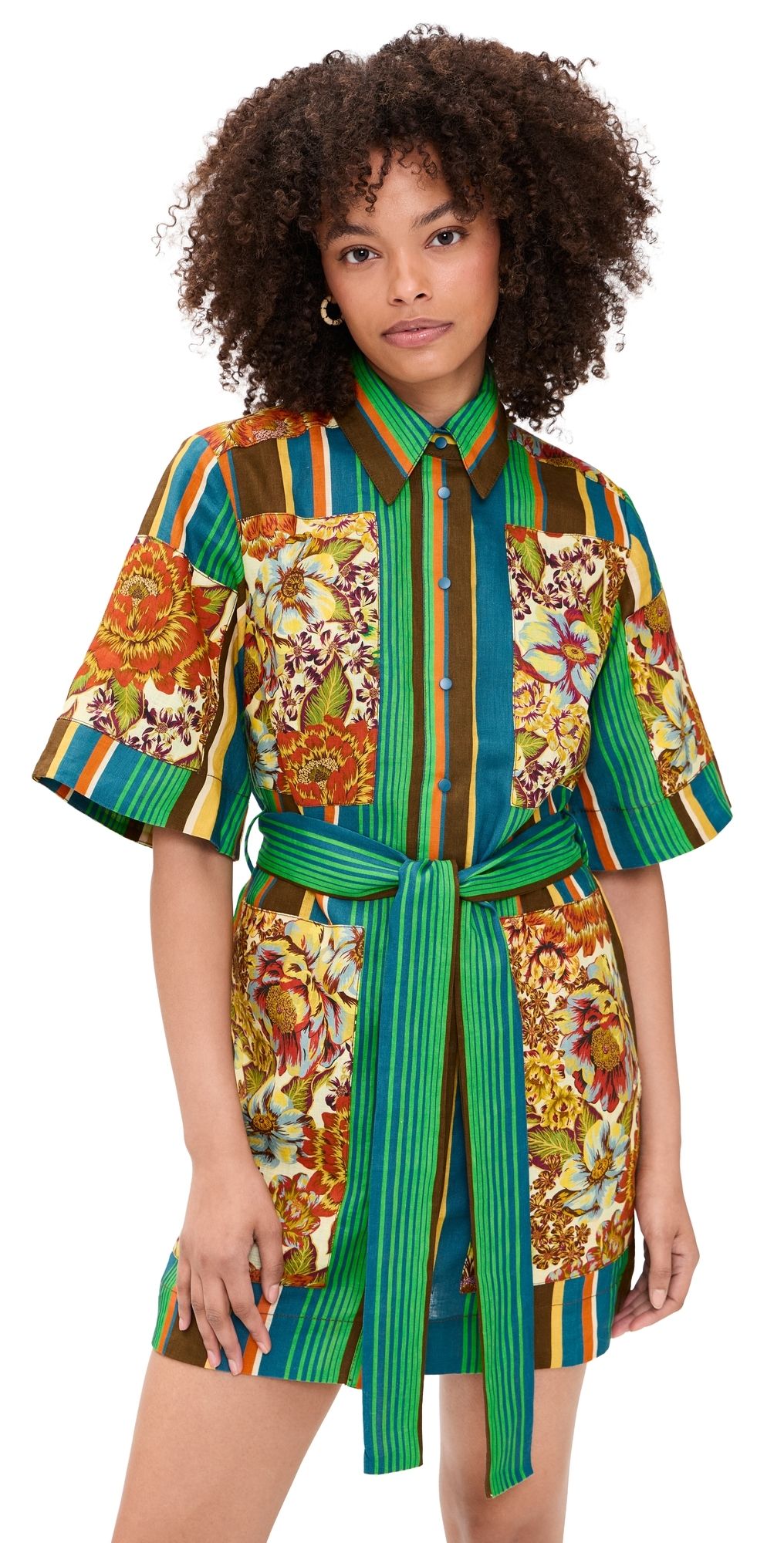 ALÉMAIS Charlie Mini Dress Multi 4