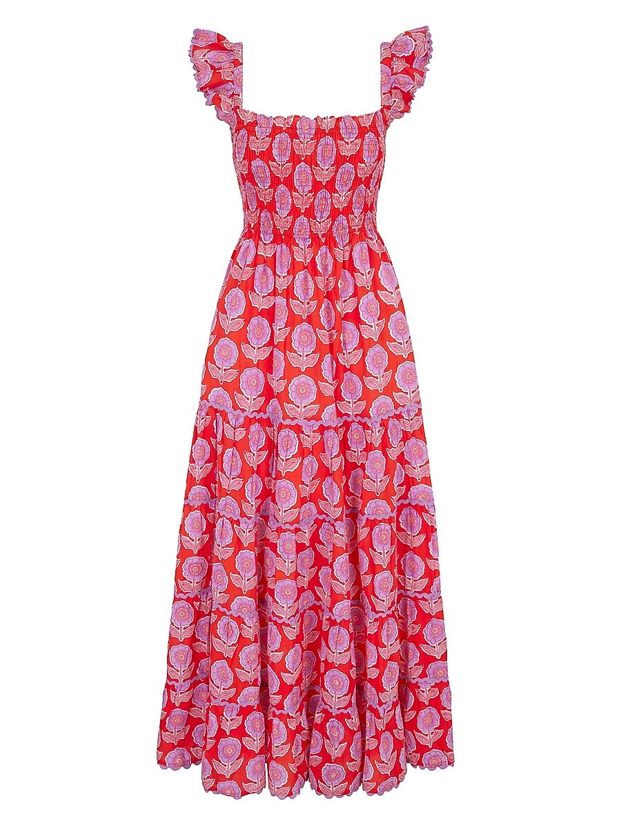 Women's Perfume Dahlia Jessica Dress - Red - Size Large