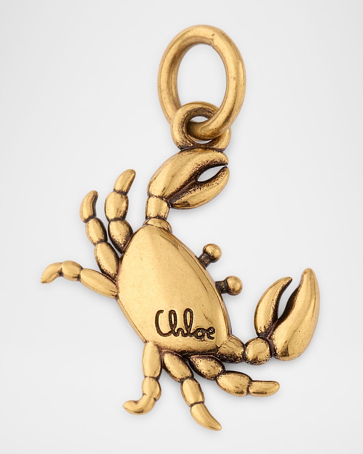Crab Bag Charm