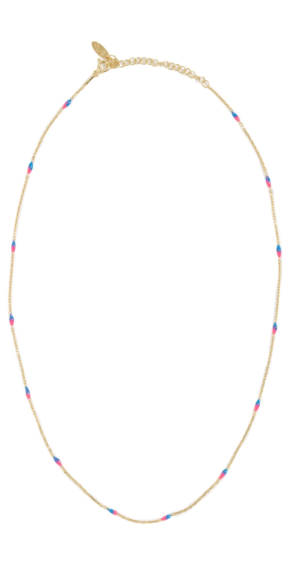 Maison Irem Corsica Necklace Blue/Pink One Size