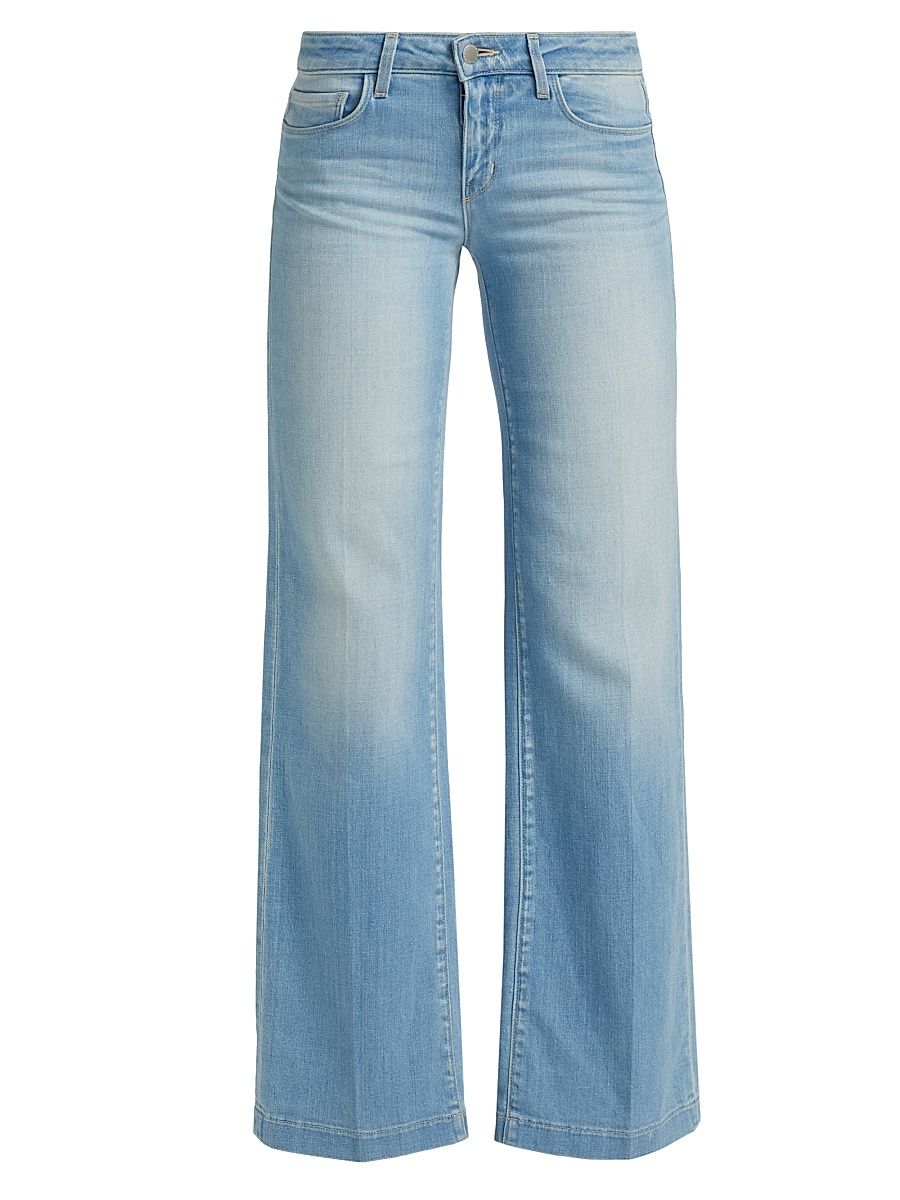 Women's Joanne Low-Rise Wide-Leg Jeans - Essex - Size 32