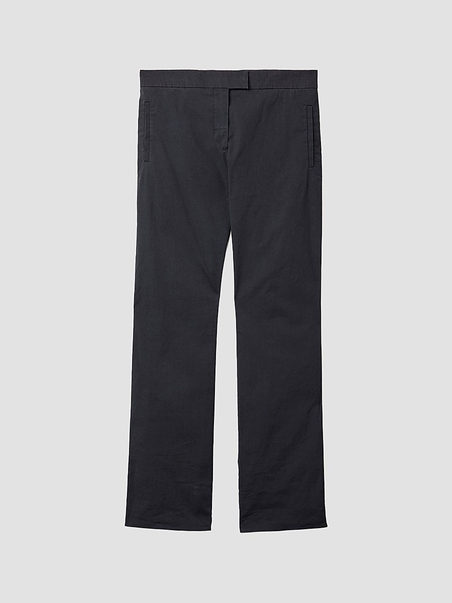 Women's Stretch Poplin Pants - Black - Size 2
