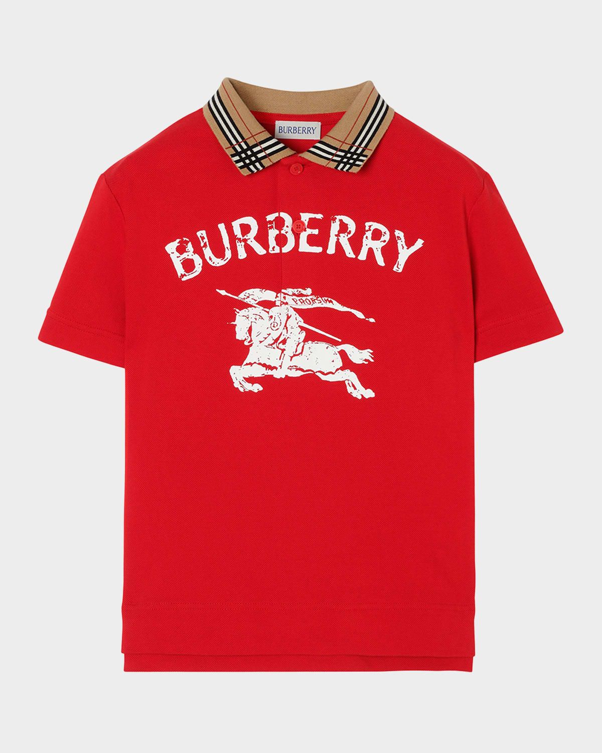 Boy & apos;s EKD Cotton Piqué Polo Shirt, Size 6-14