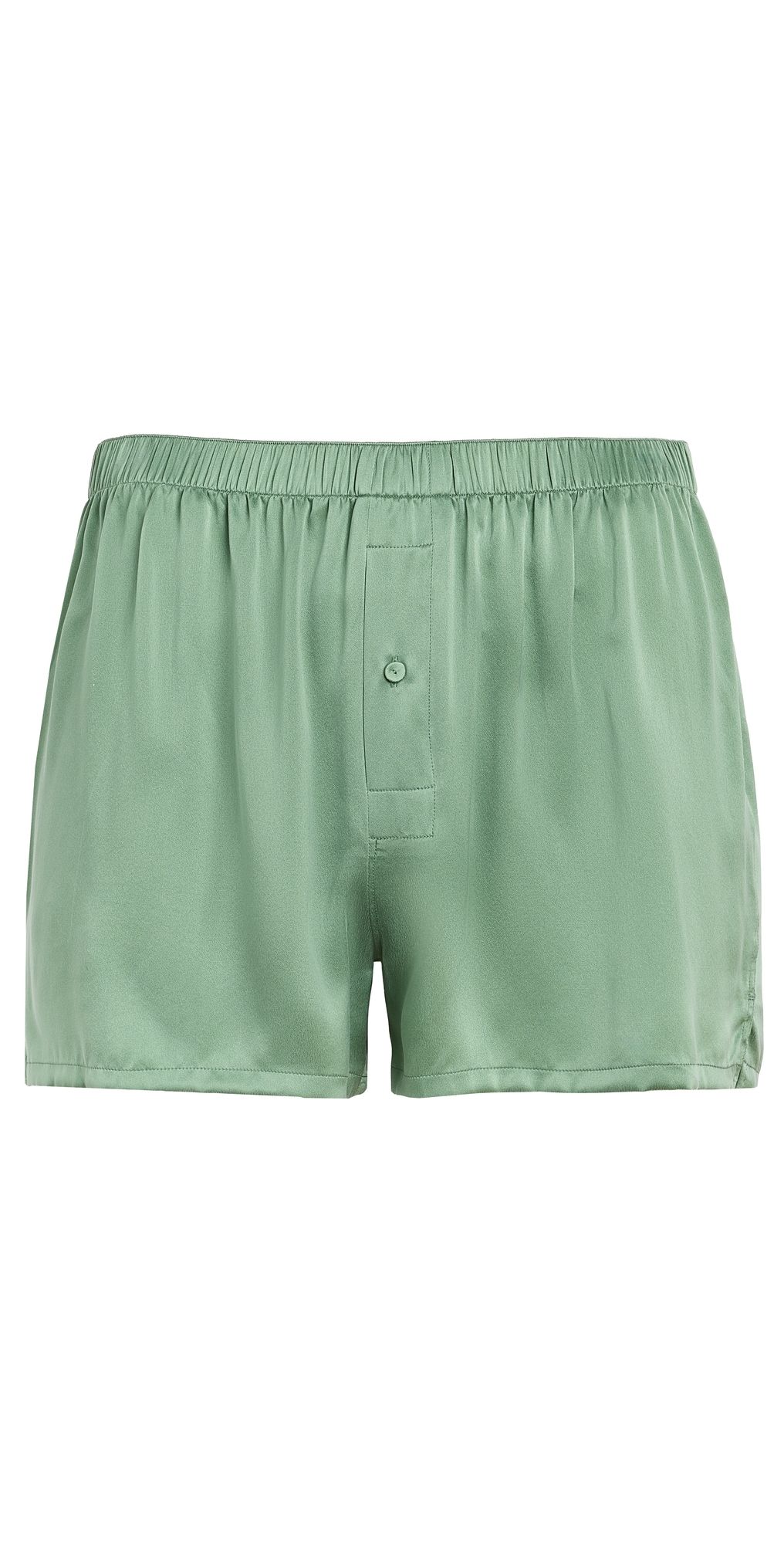Lunya Washable Silk Boxers Garden Moss XL