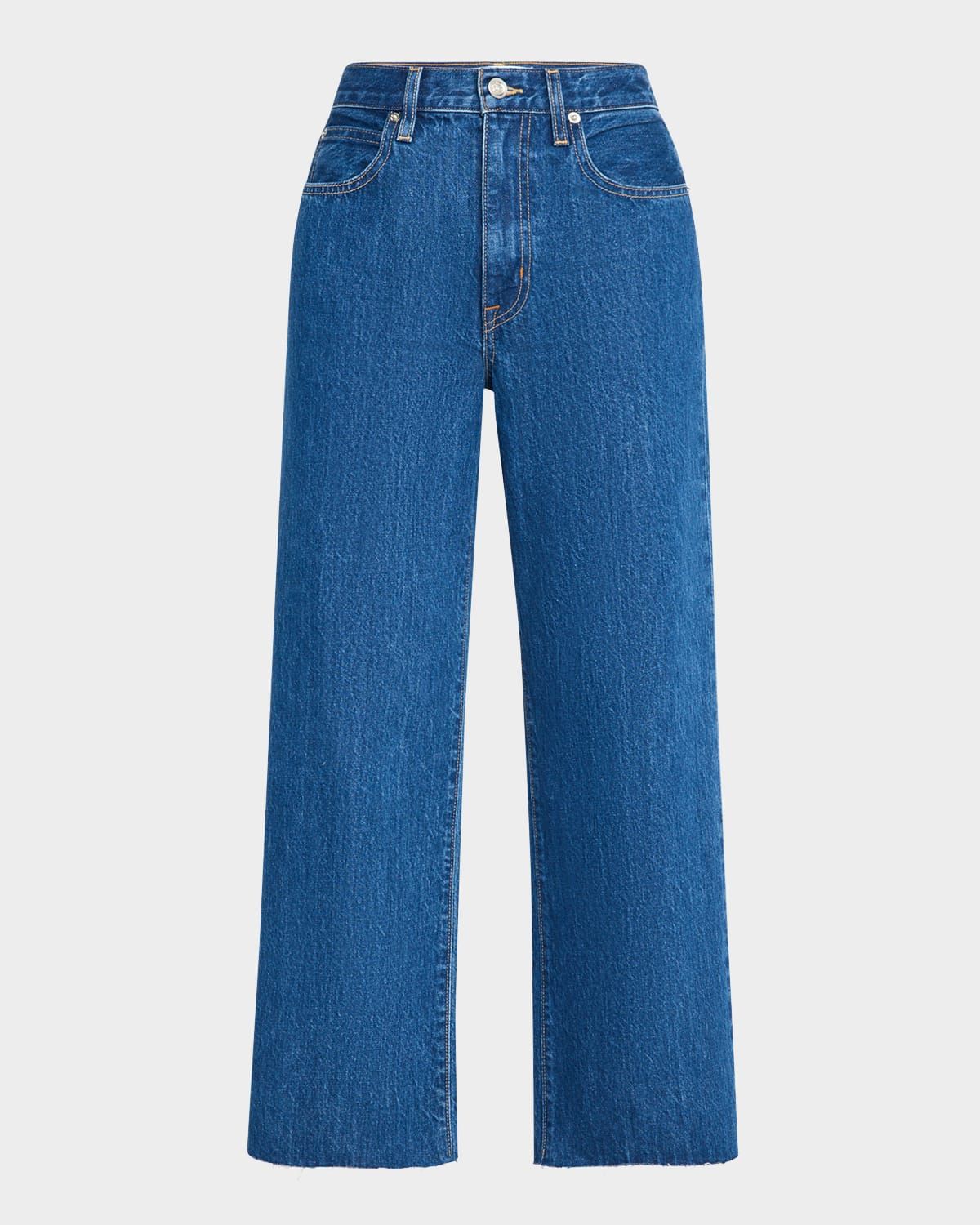 Grace Cropped Jeans with Released Hem