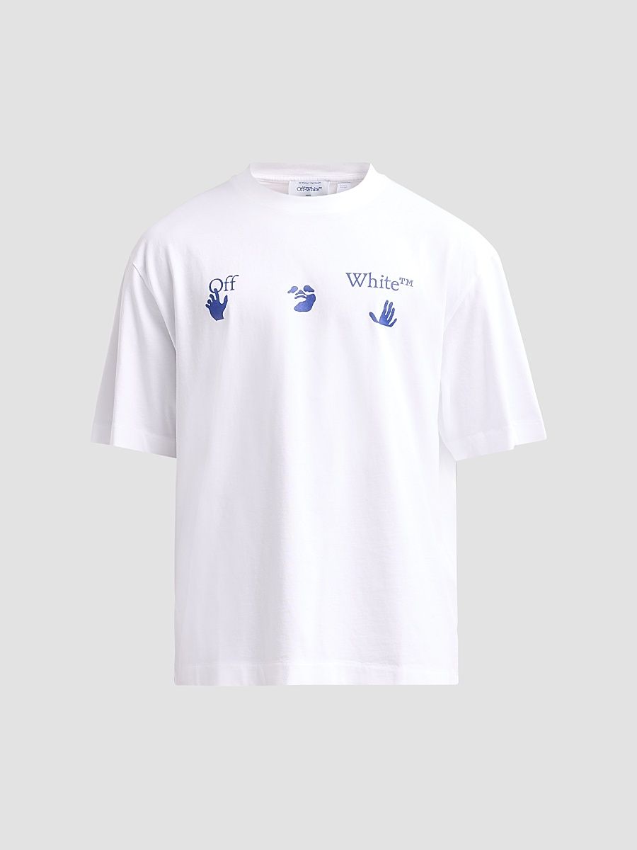 Men's Bacco Arrow Skate T-Shirt - White - Size XXL