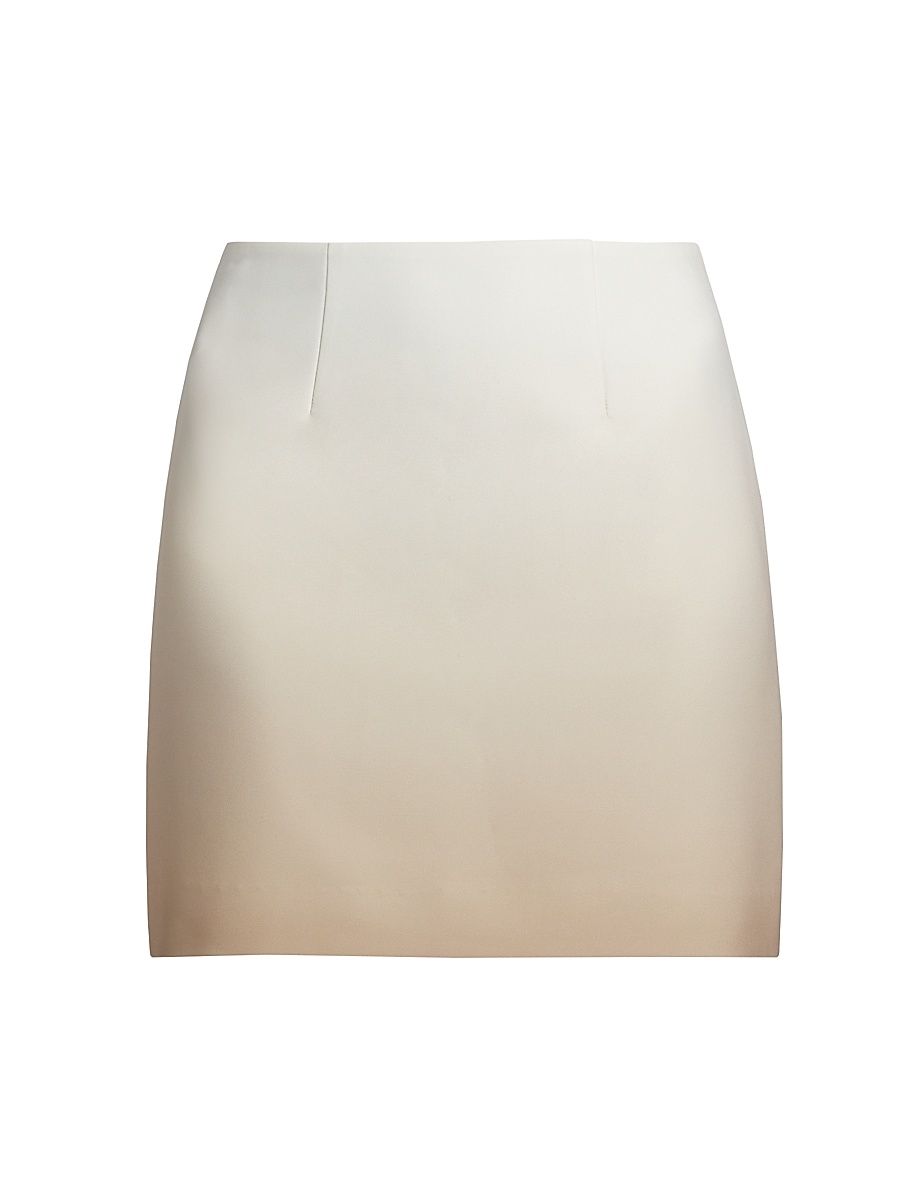 Women's Holden Ombré Miniskirt - Taupe Ivory - Size 2