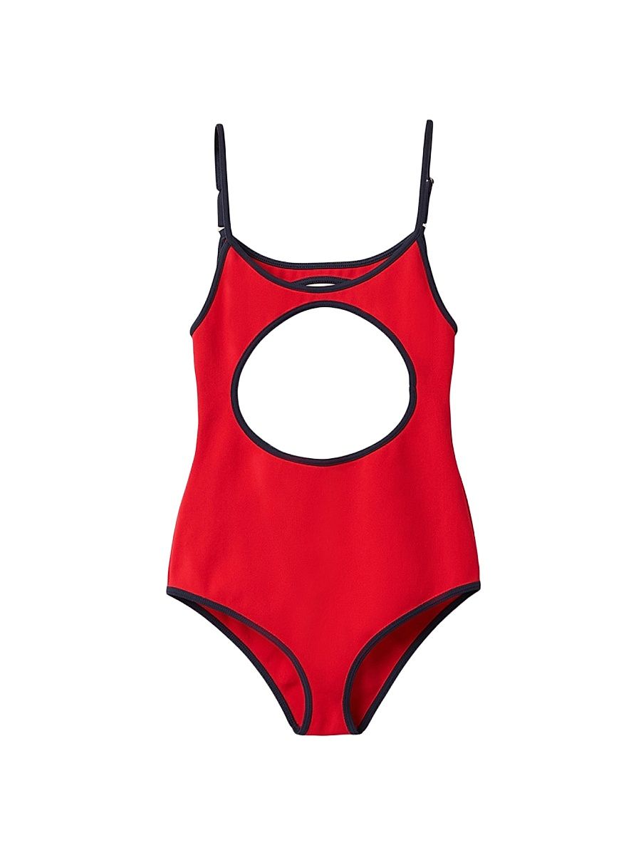 Women's Technical Knit Swimsuit - Red - Size 10