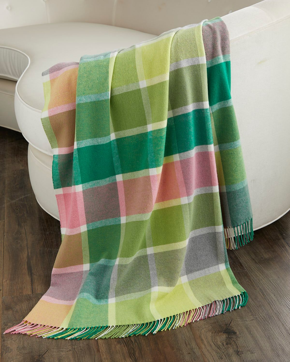 Bridgeport Lime Throw Blanket