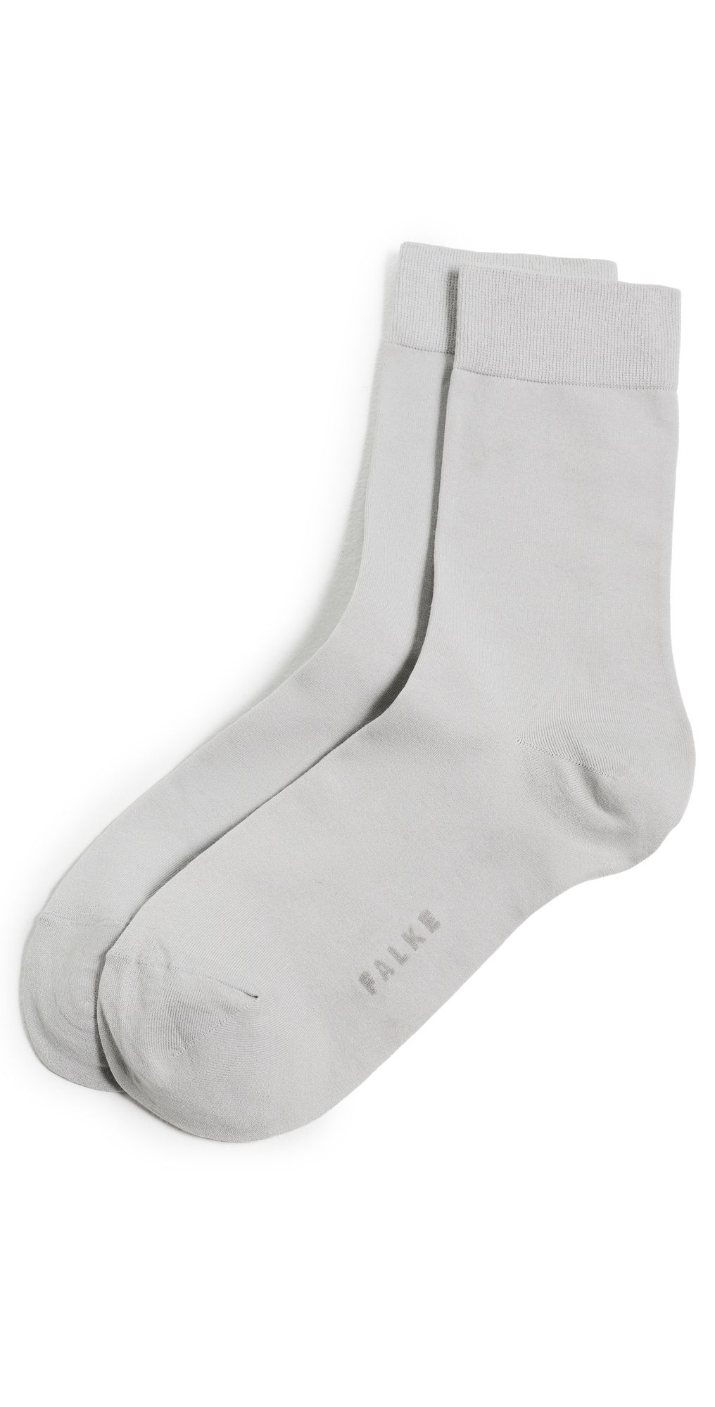 Falke Cotton Touch Ankle Socks Silver 39-42