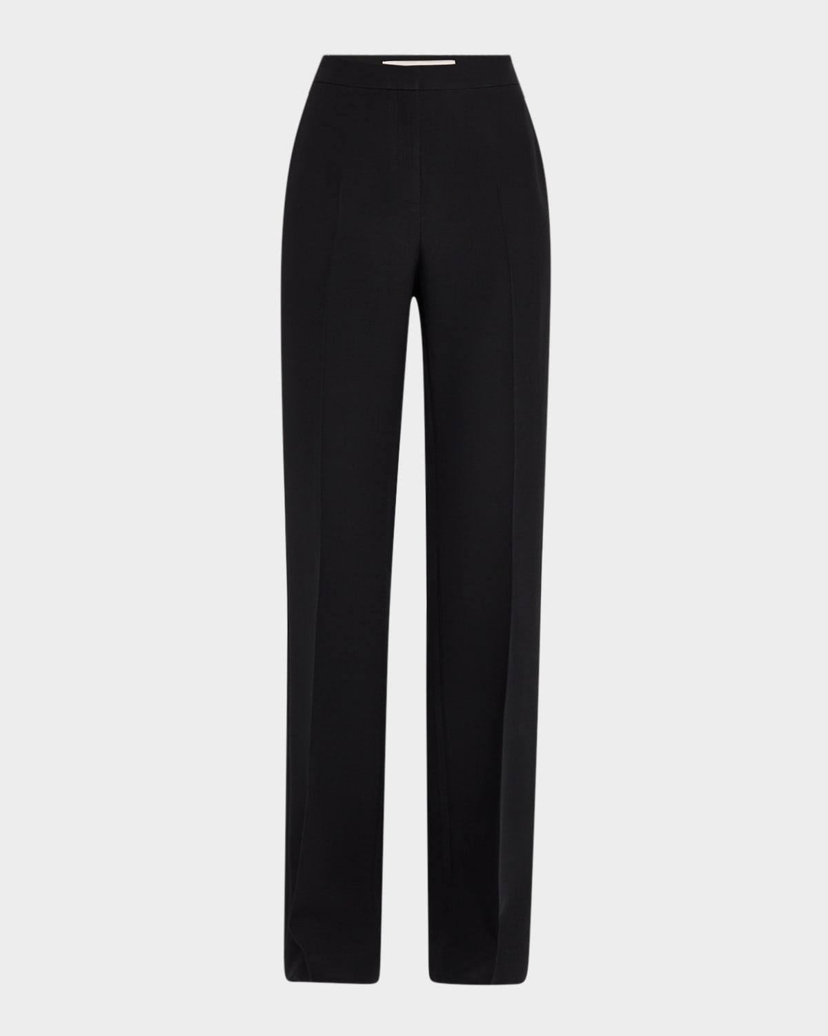 Saint Marks Straight Wool-Silk Pants