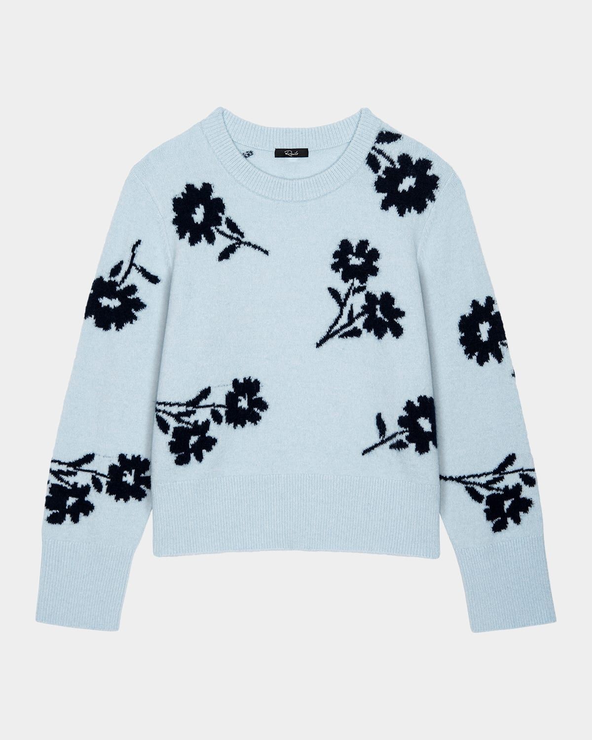 Anise Floral Crewneck Sweater