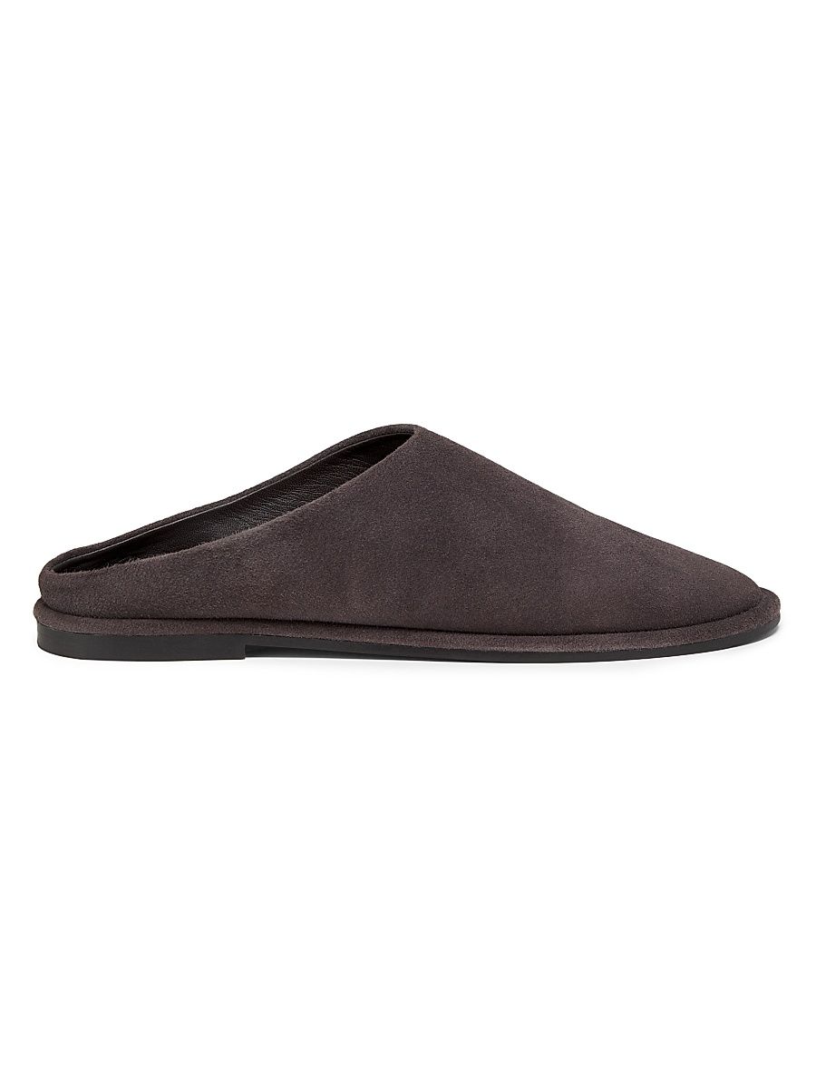 Women's Spencer Suede Flats - Liquorice Suede - Size 10