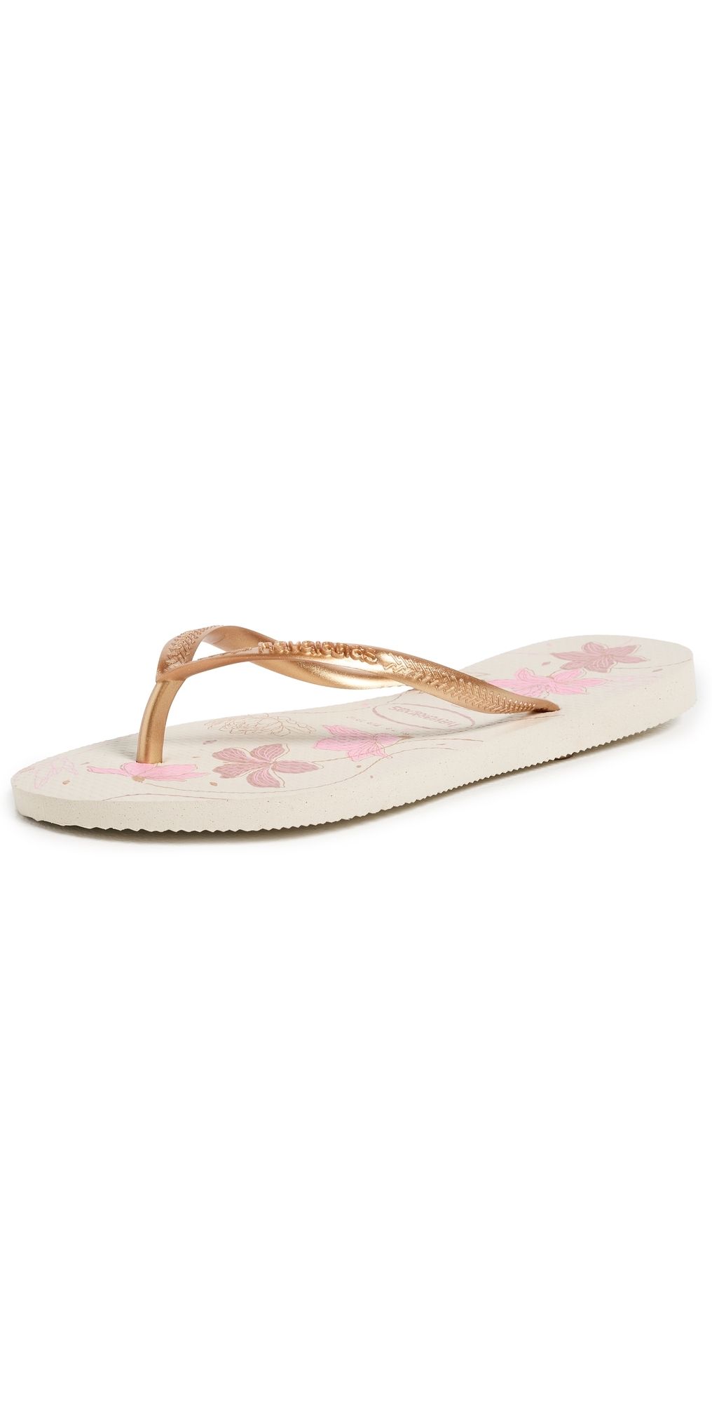 Havaianas Slim Organic Sandals Beige/Golden 7/8