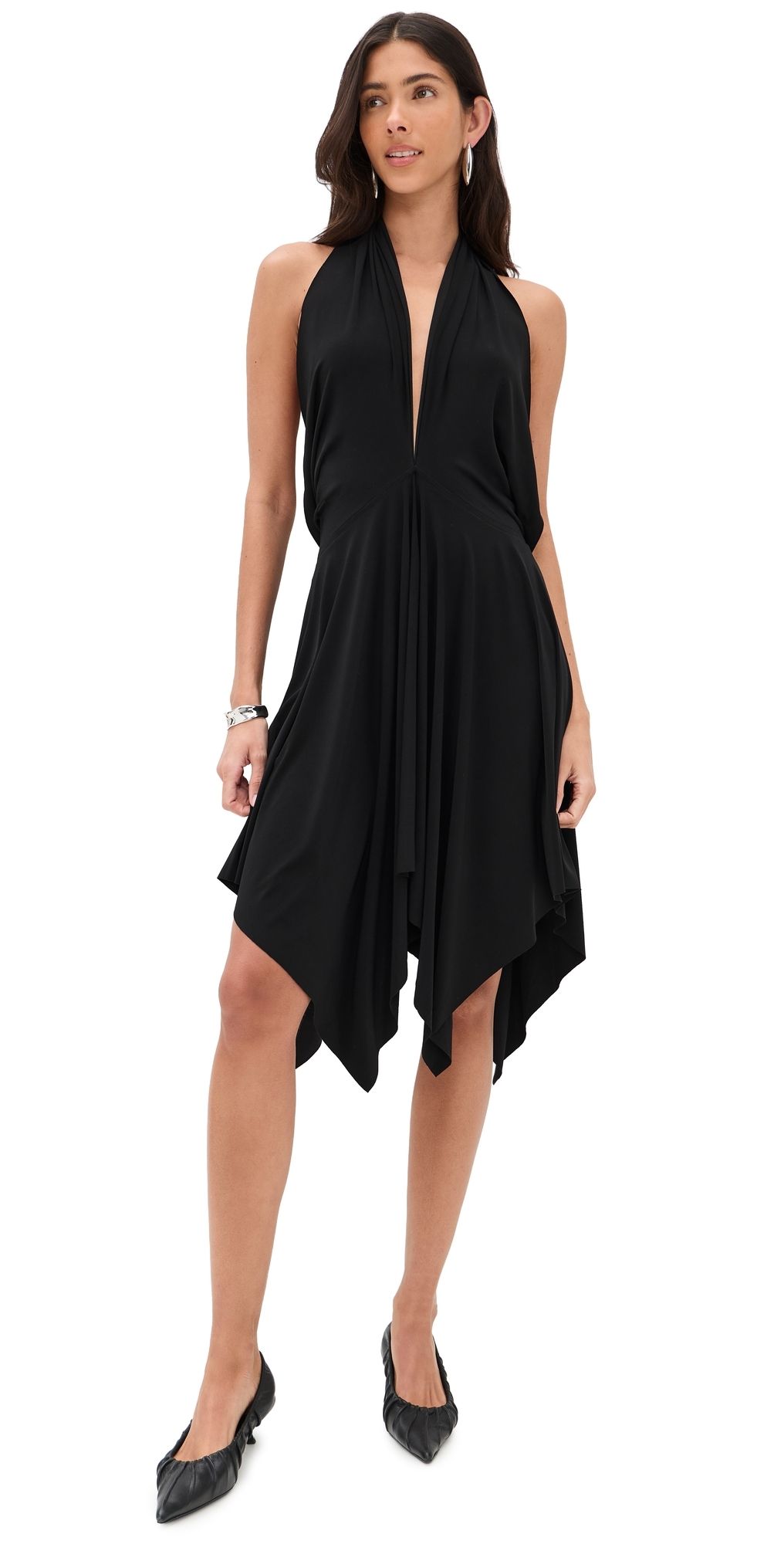 Norma Kamali Convertible Dress Black XS
